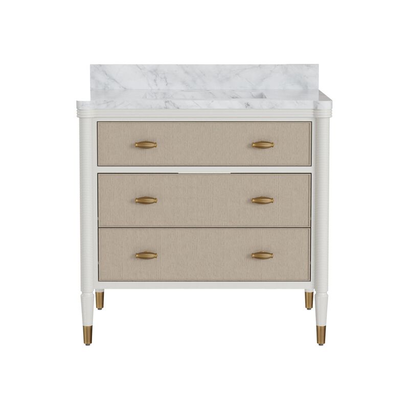 Aster Bath Vanity Cabinet by Currey & Company