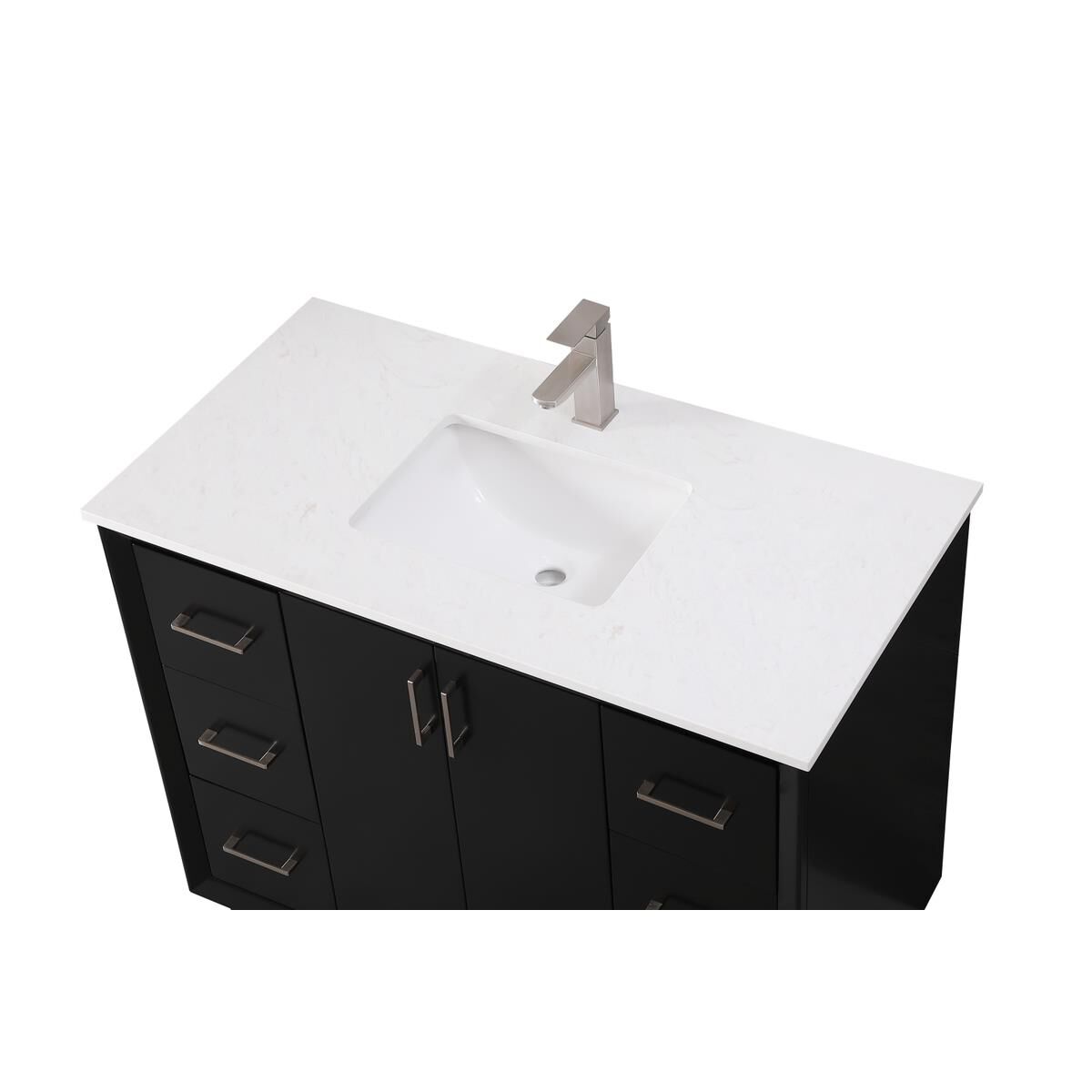 Shown in Black finish