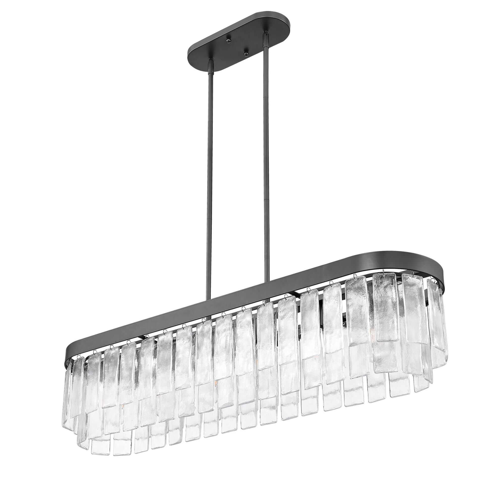 Shown in Matte Black finish and Hammered Water glass