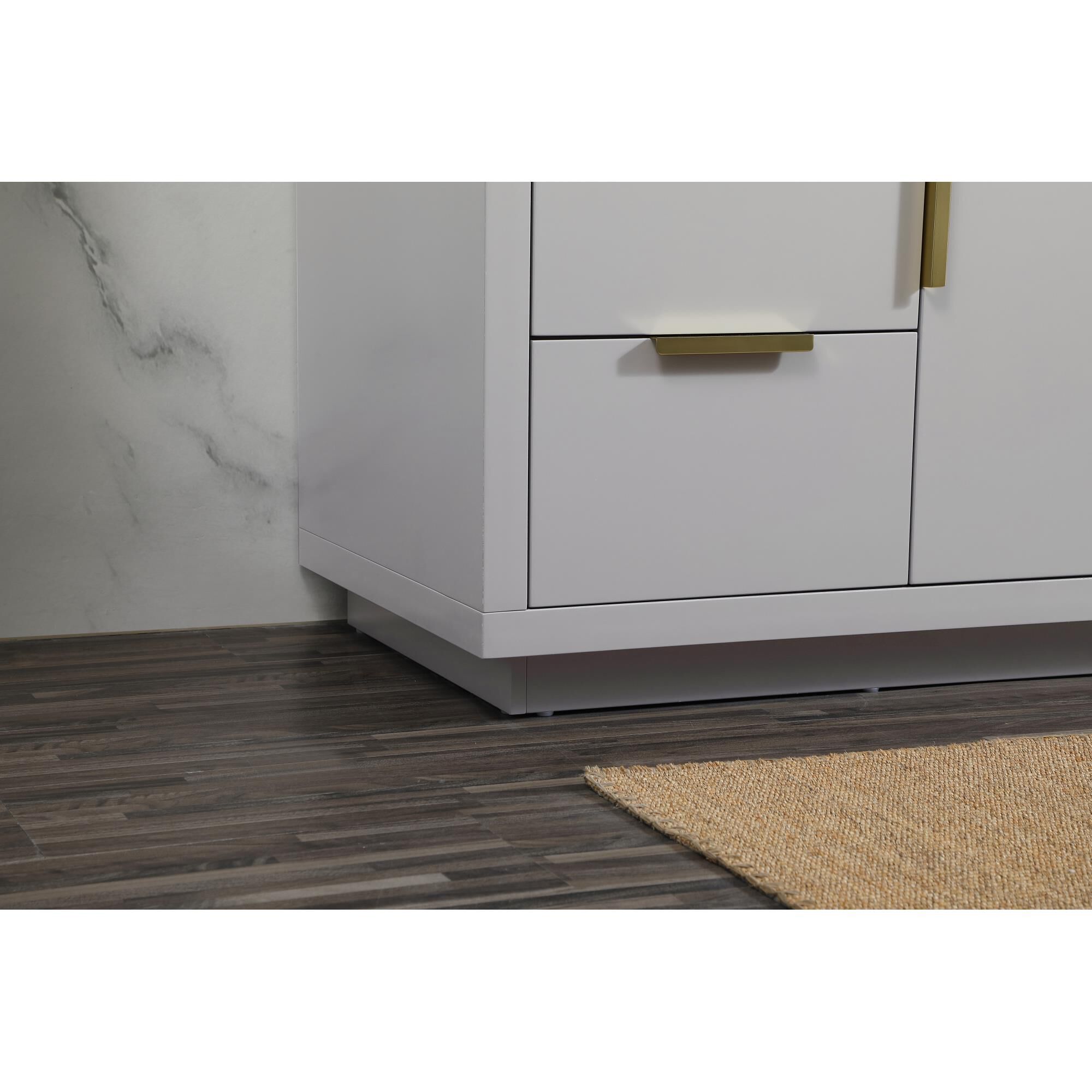 Shown in Grey finish