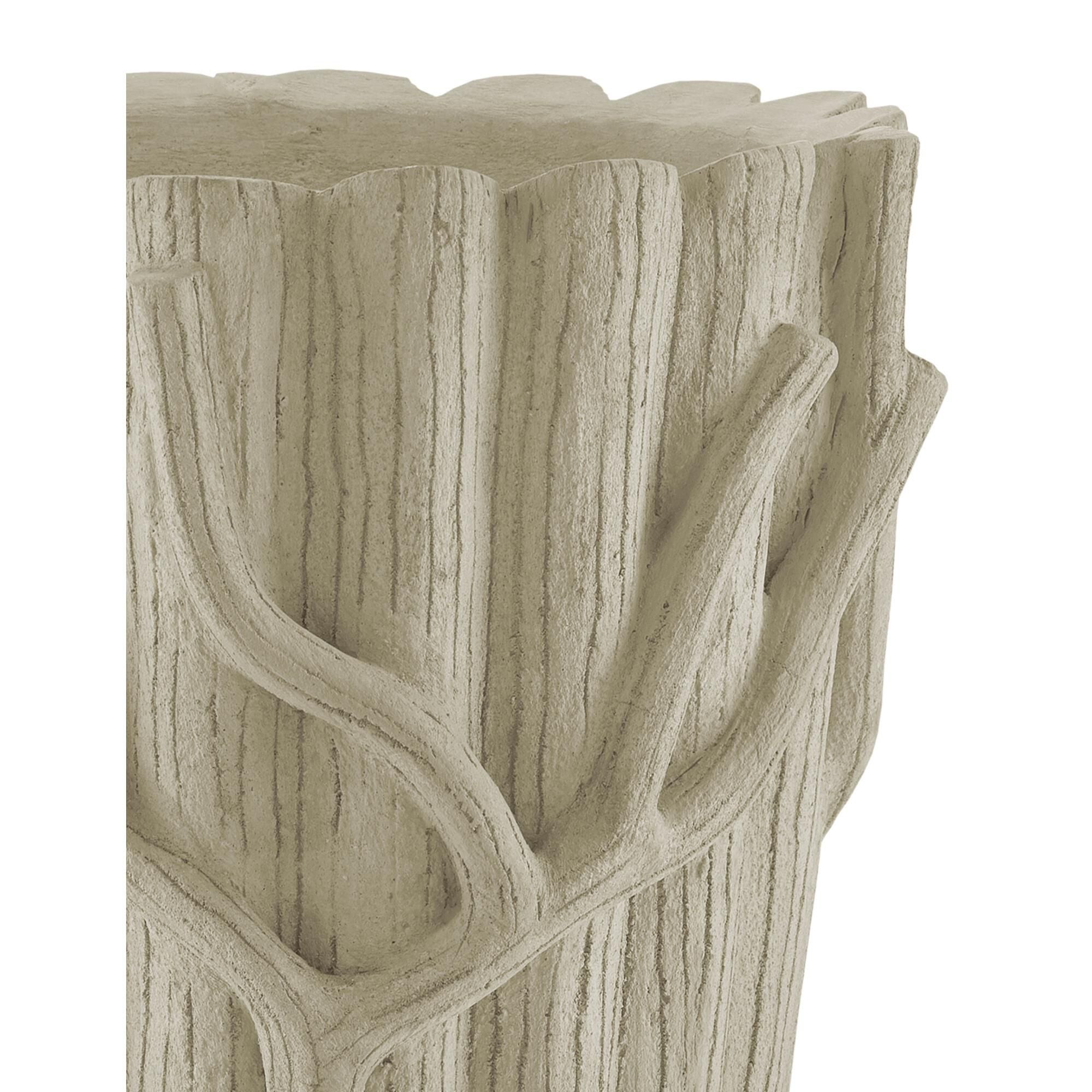 Faux Bois Planter by Currey and Company