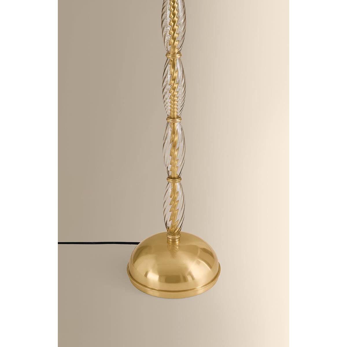 Shown in Aged Brass finish and Light Bronze with Optic  glass