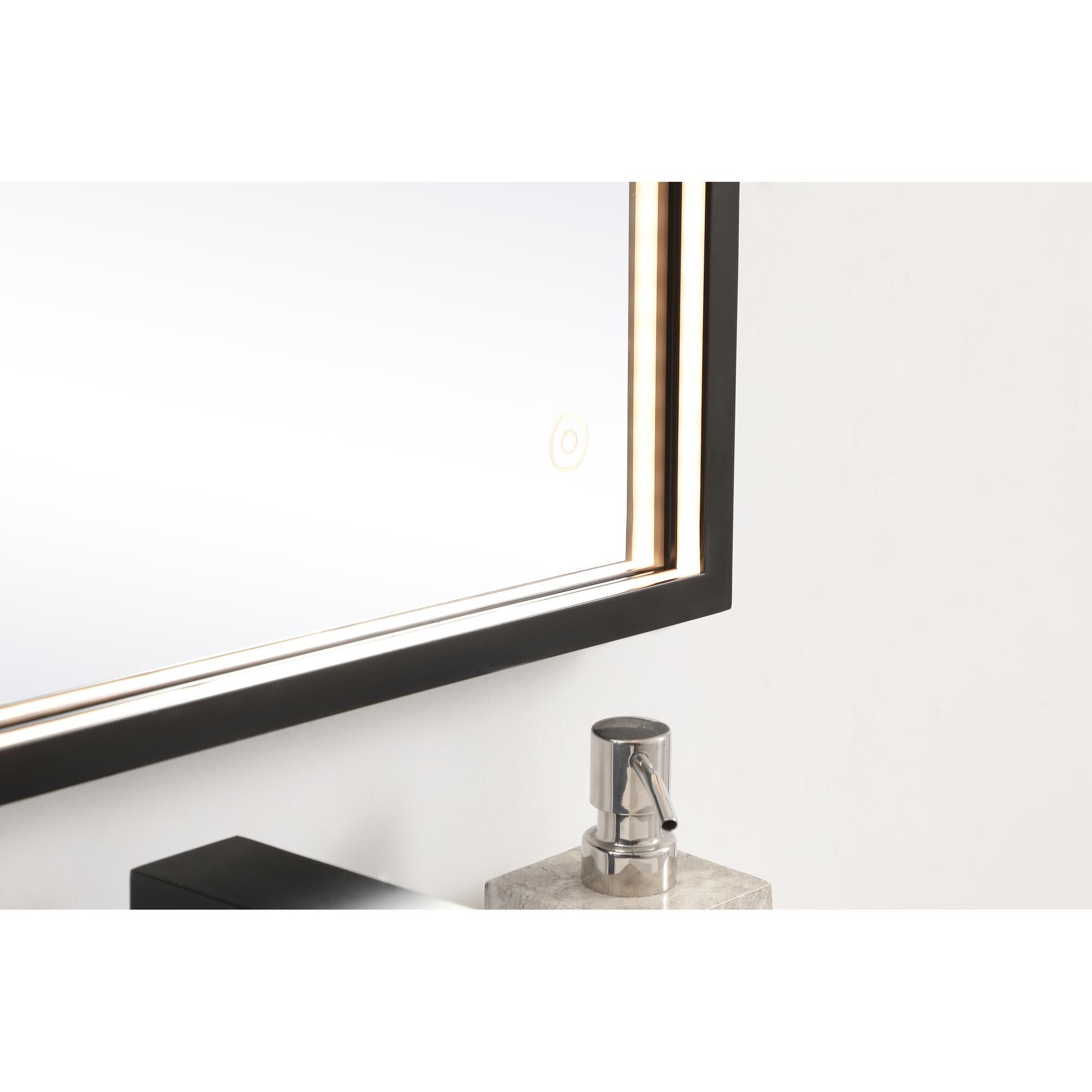Pier LED Lighted Mirror by Elegant Decor