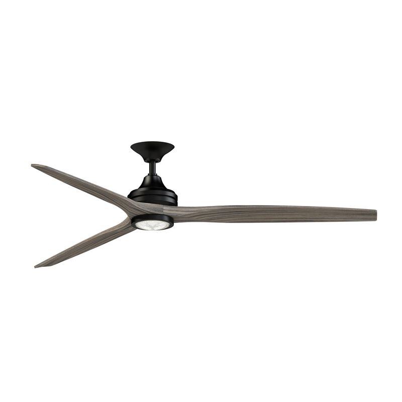 Spitfire 72 Inch Ceiling Fan with Light Kit by Fanimation