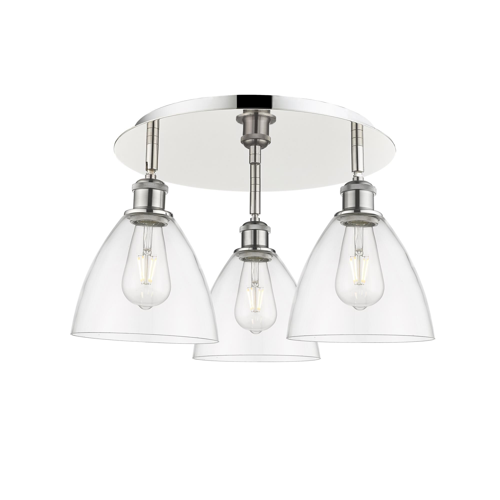 Bruno Marashlian Bristol Glass 19 Inch Flush Mount by Innovations Lighting