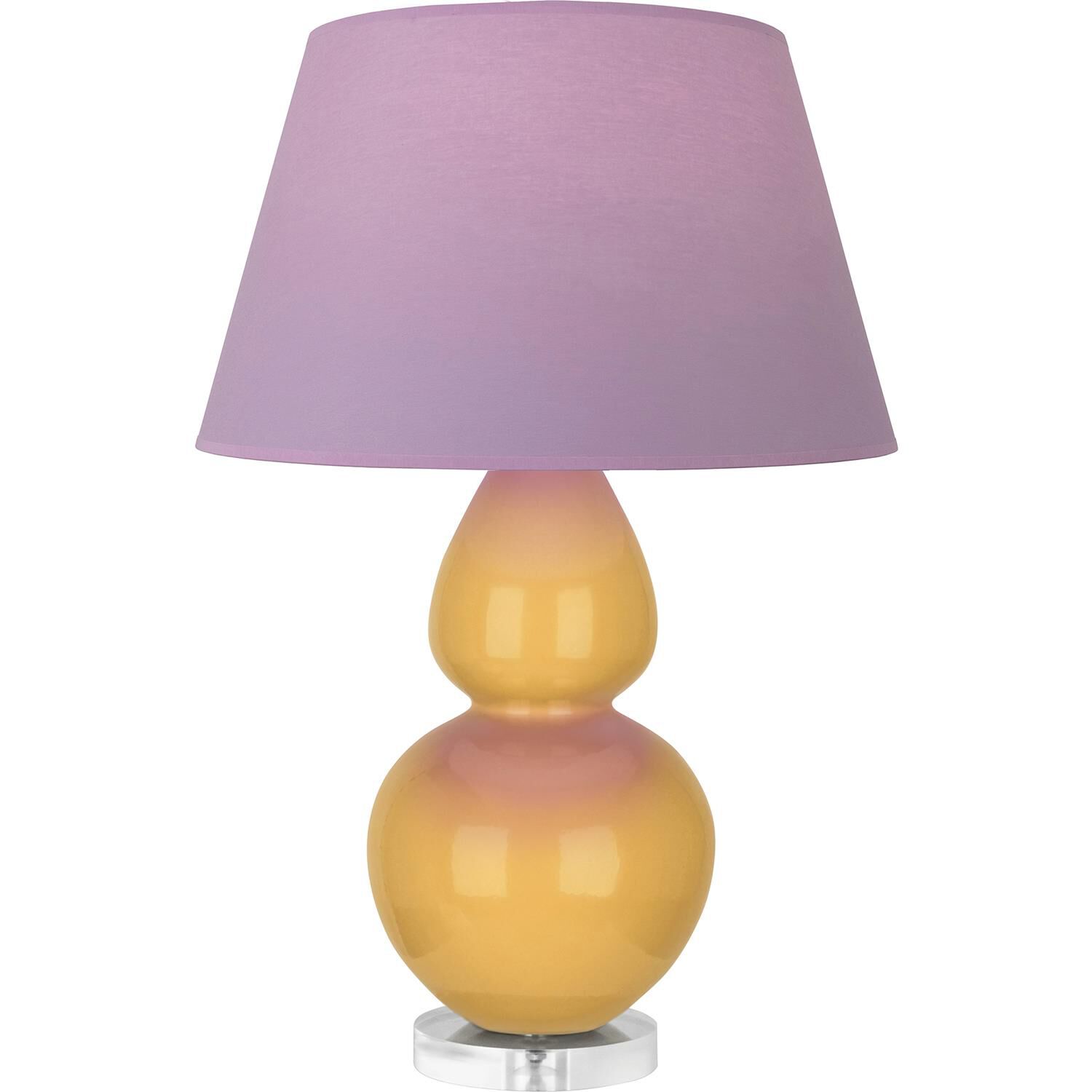 Double Gourd 31 Inch Table Lamp by Robert Abbey