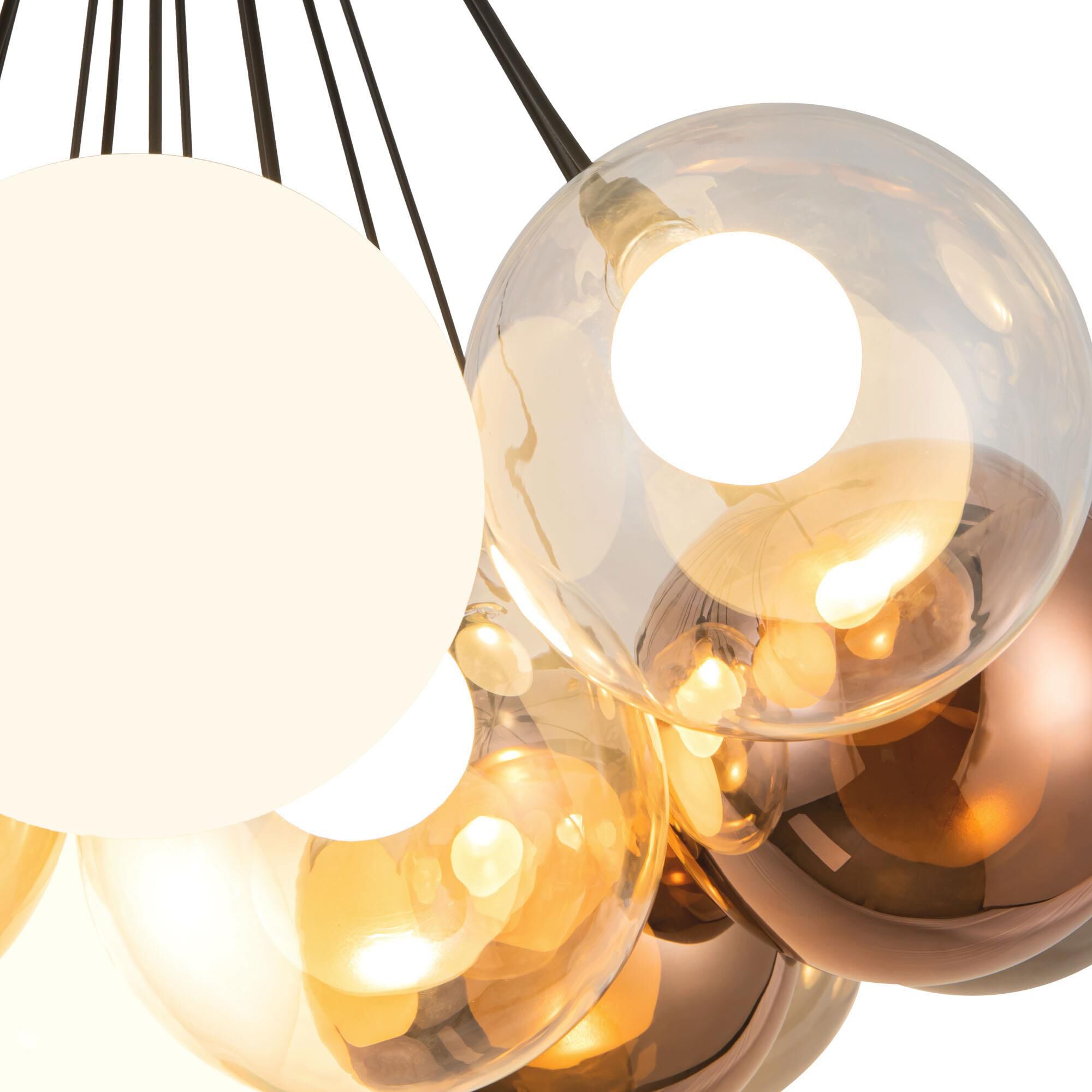 Bolla 28 Inch Chandelier by Kuzco Lighting