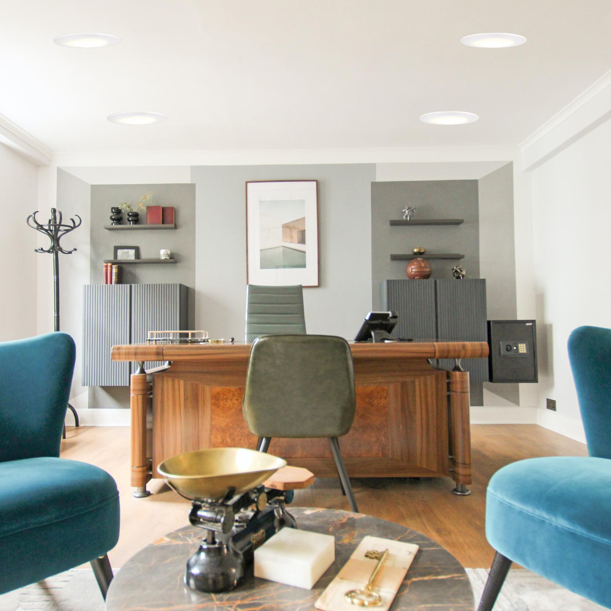 Eglo Accessories 7 Inch LED Recessed Lighting Trim by Eglo Lighting