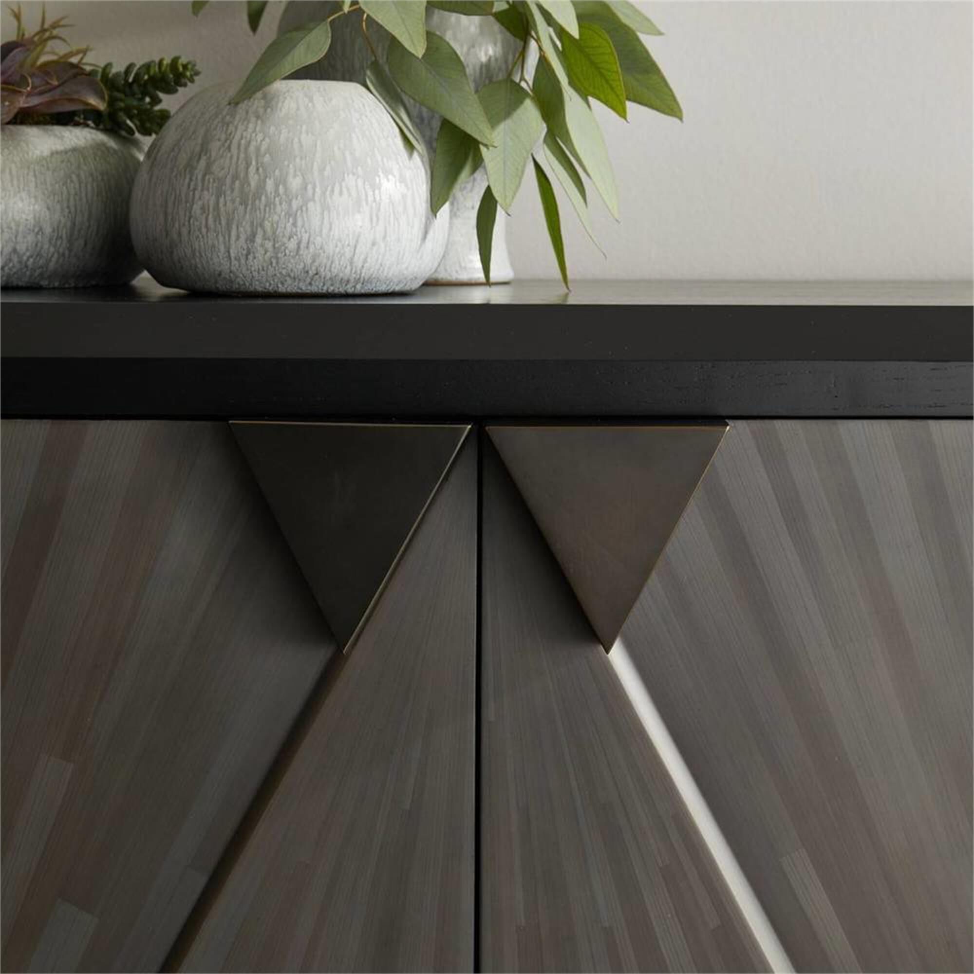 Shown in Gray Straw Marquetry finish