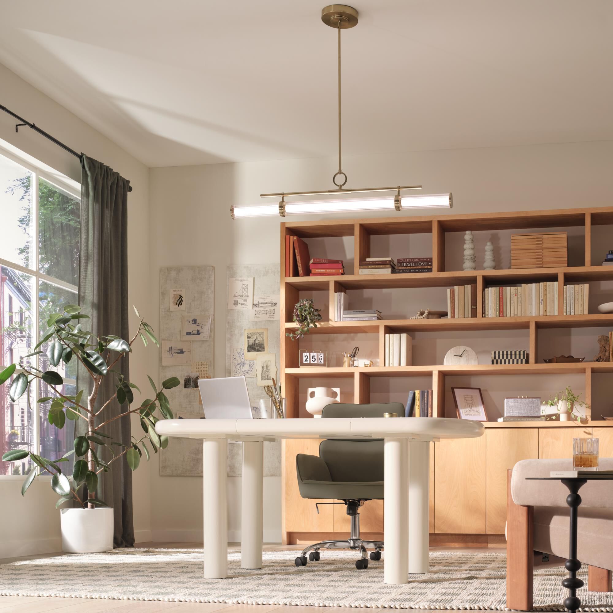 Riven 48 Inch Linear Suspension Light by Kichler Lighting