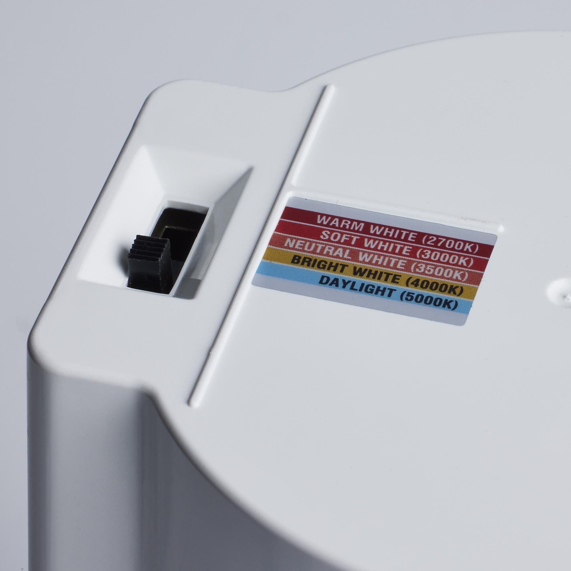 Shown in White finish