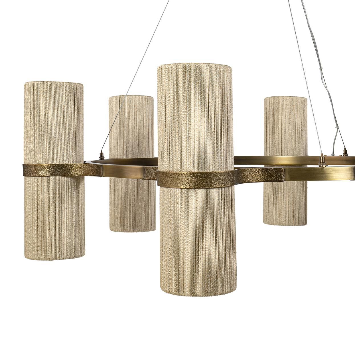 Sinclair 41 Inch Chandelier by Palecek