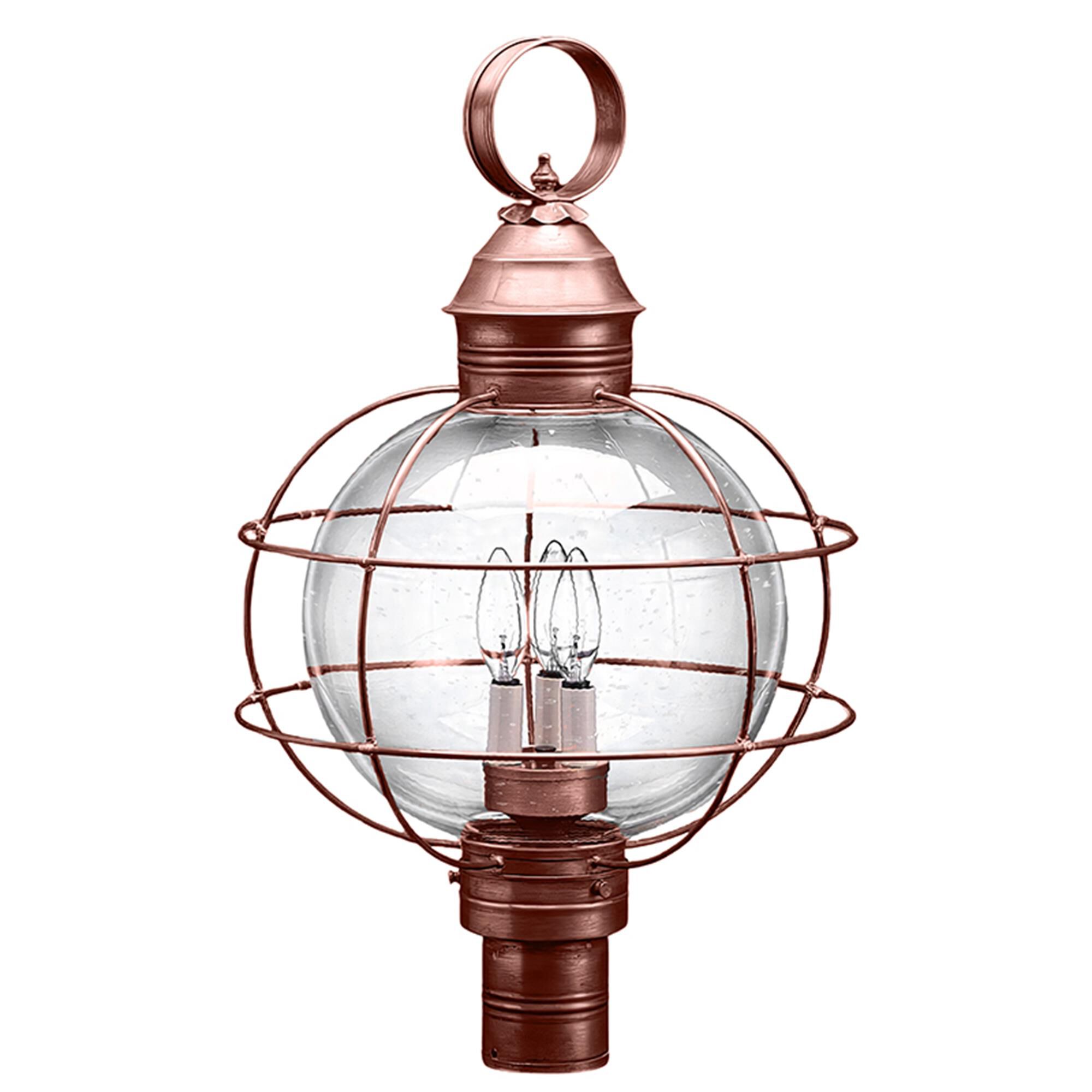 Onion 25 Inch 3 Light Outdoor Post Lamp,