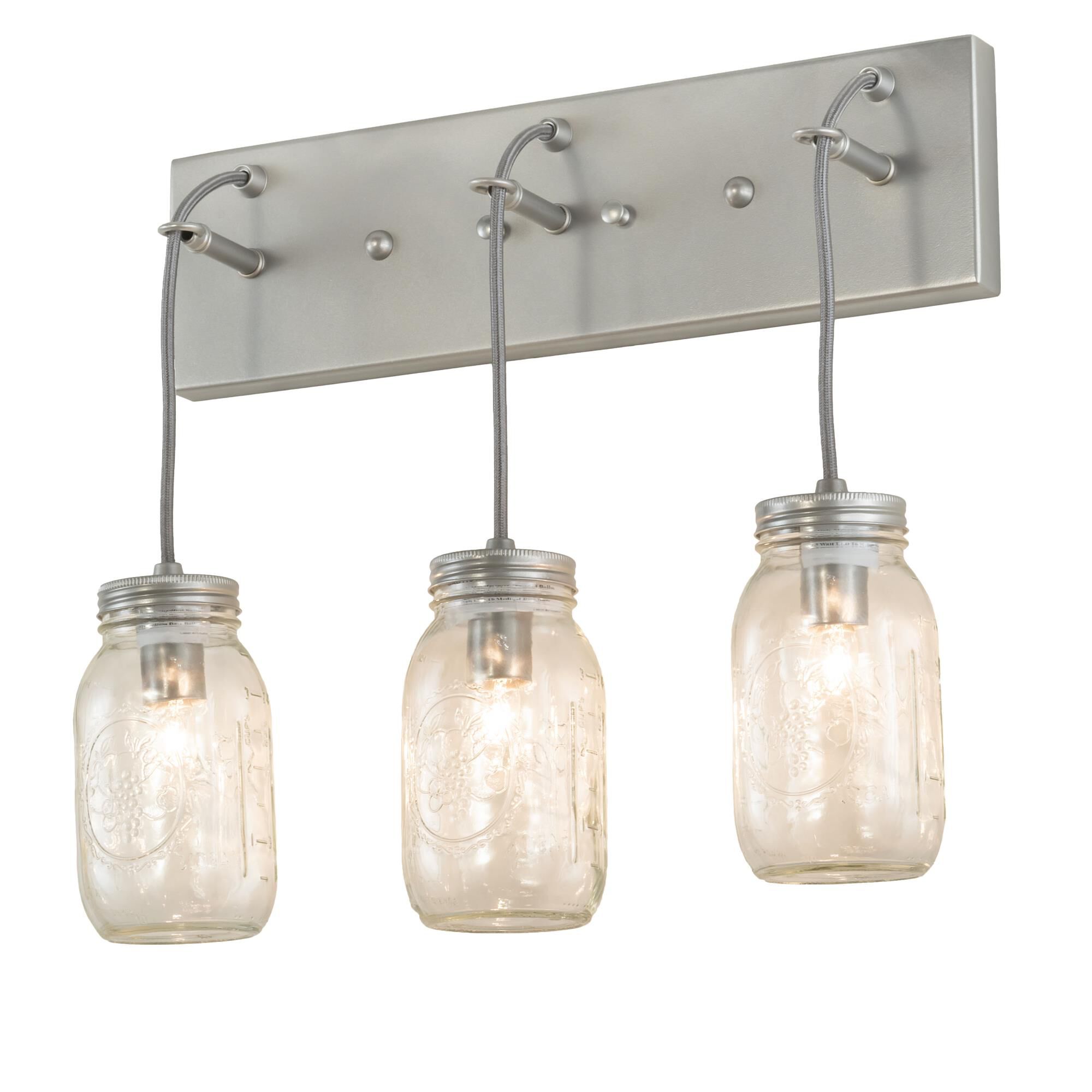 Mason Jar 18 Inch Wall Sconce by Meyda Lighting