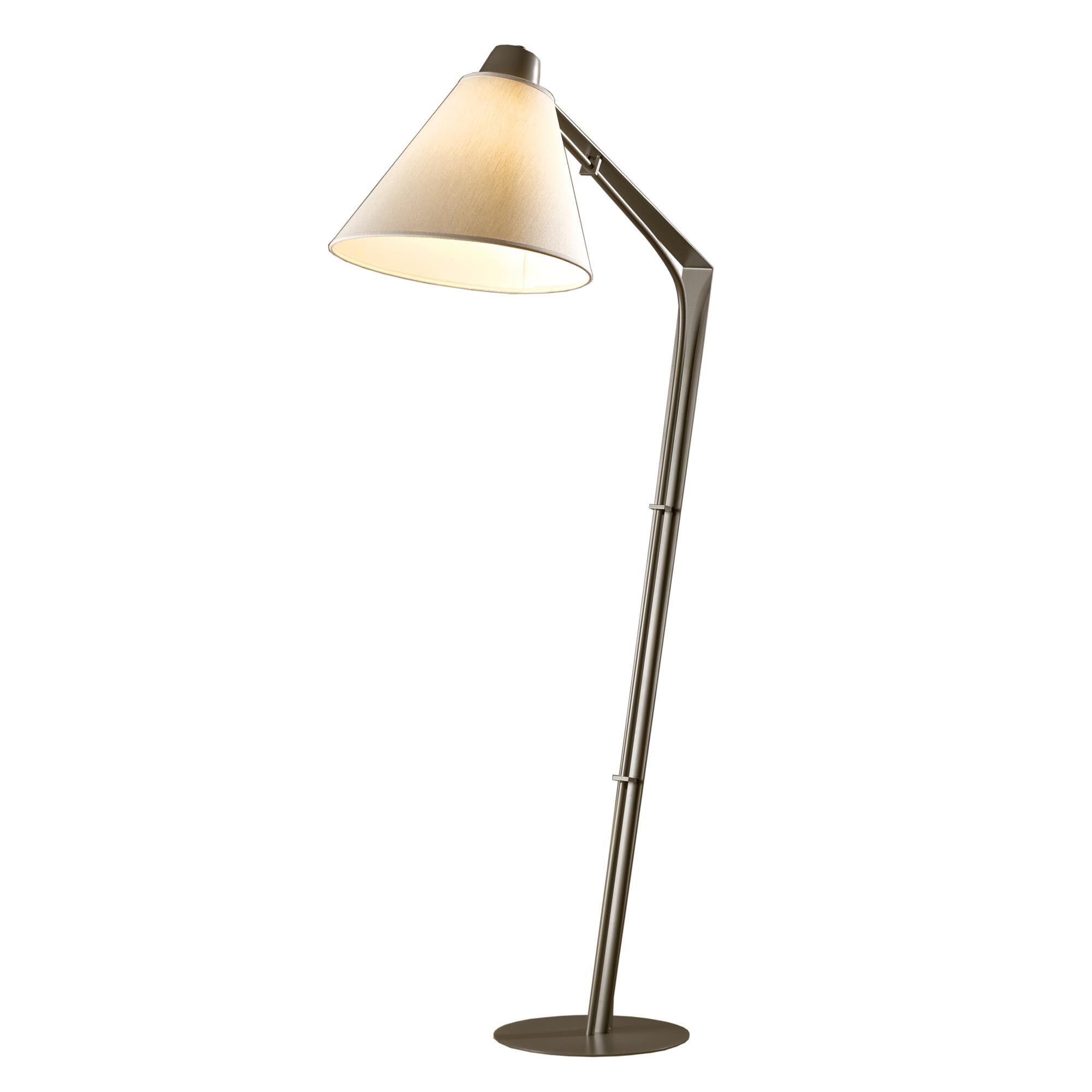 Shown in Dark Smoke finish and Flax shade
