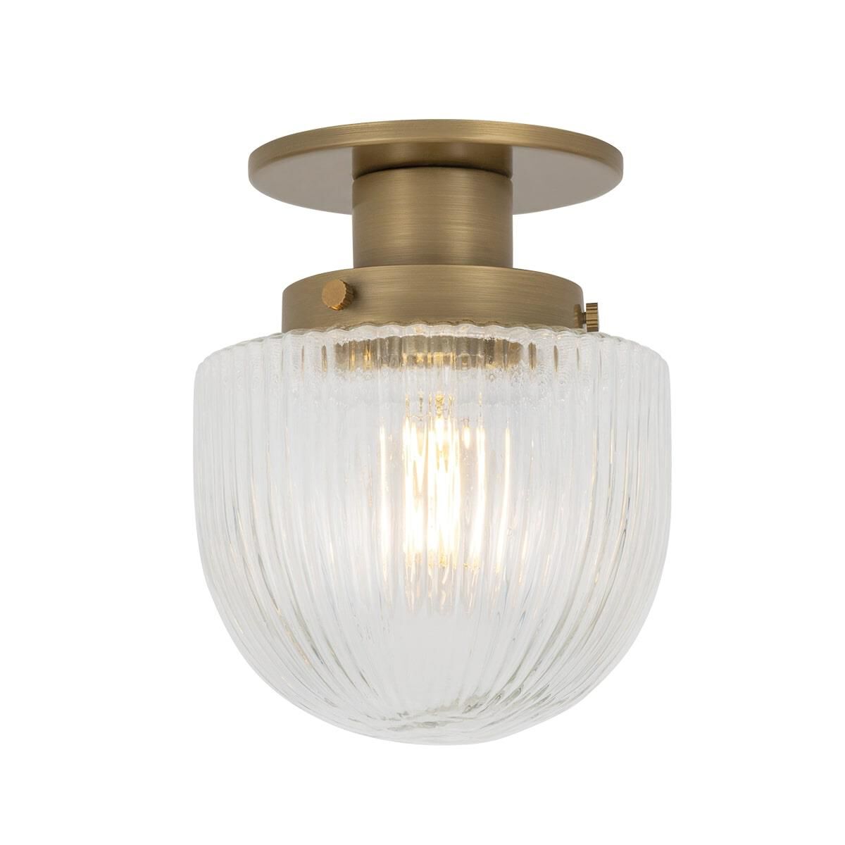 Lauren Liess Jar 6 Inch Semi Flush Mount by Troy Lighting