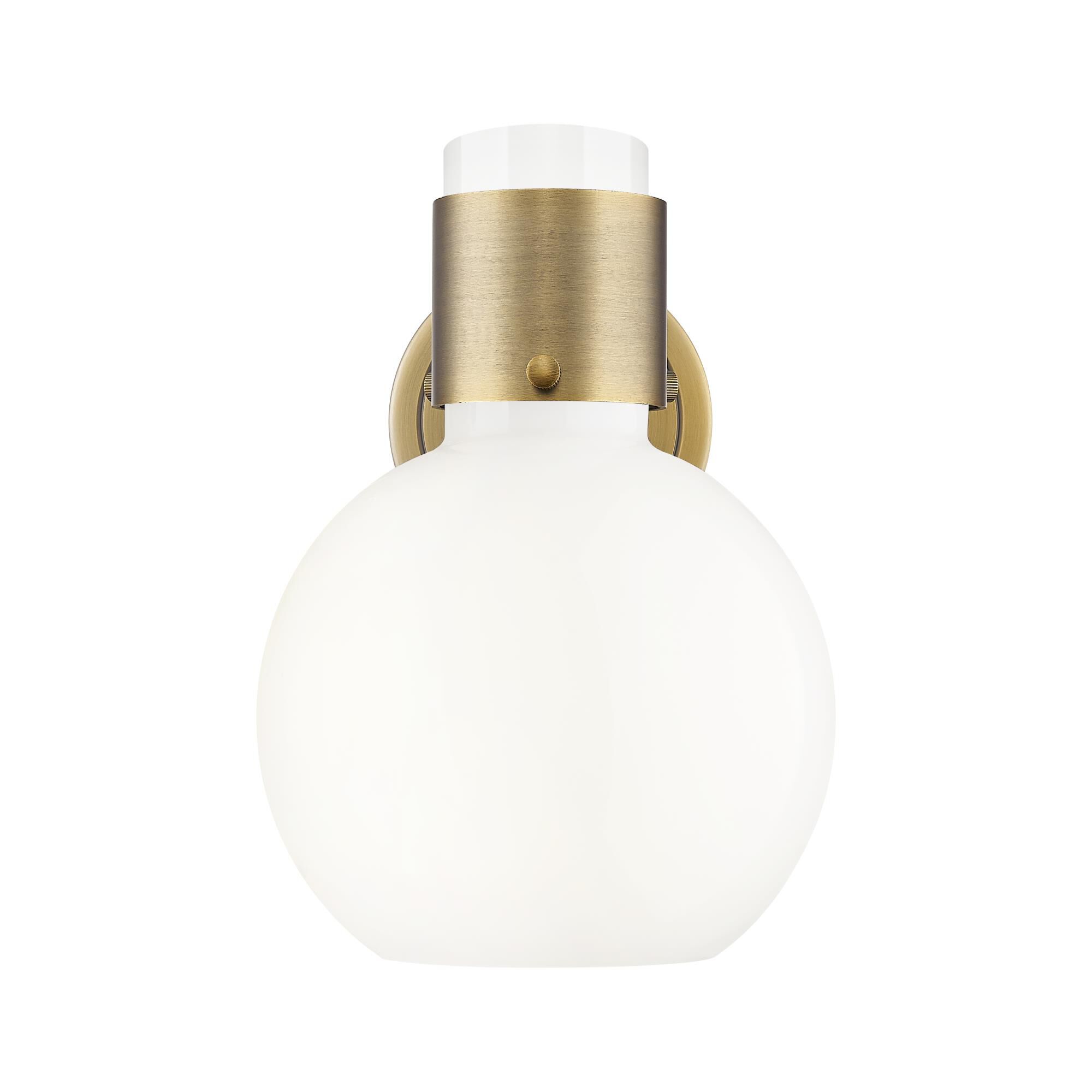 Bruno Marashlian Lawton Sphere 9 Inch Wall Sconce by Innovations Lighting