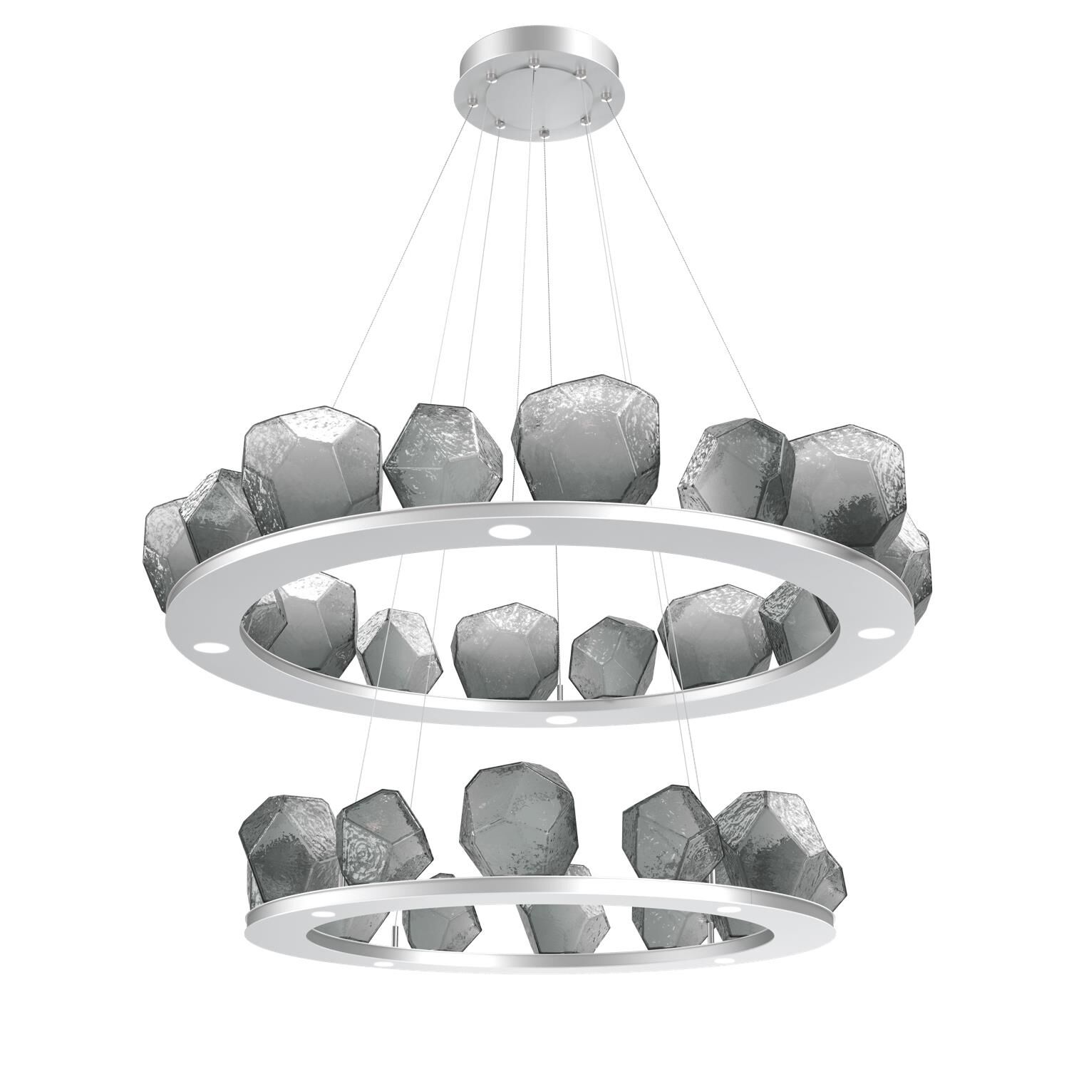 Gem 48 Inch 36 Light LED Chandelier by Hammerton Studio