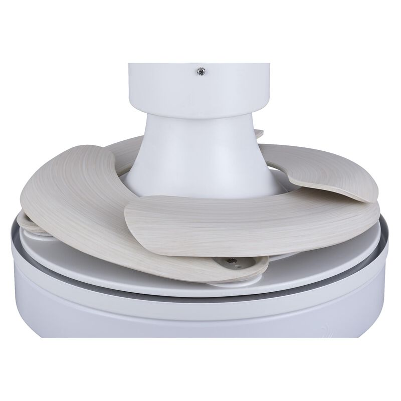 Orbit 36 Inch Flush Mount Fan with Light Kit by Beacon Lighting