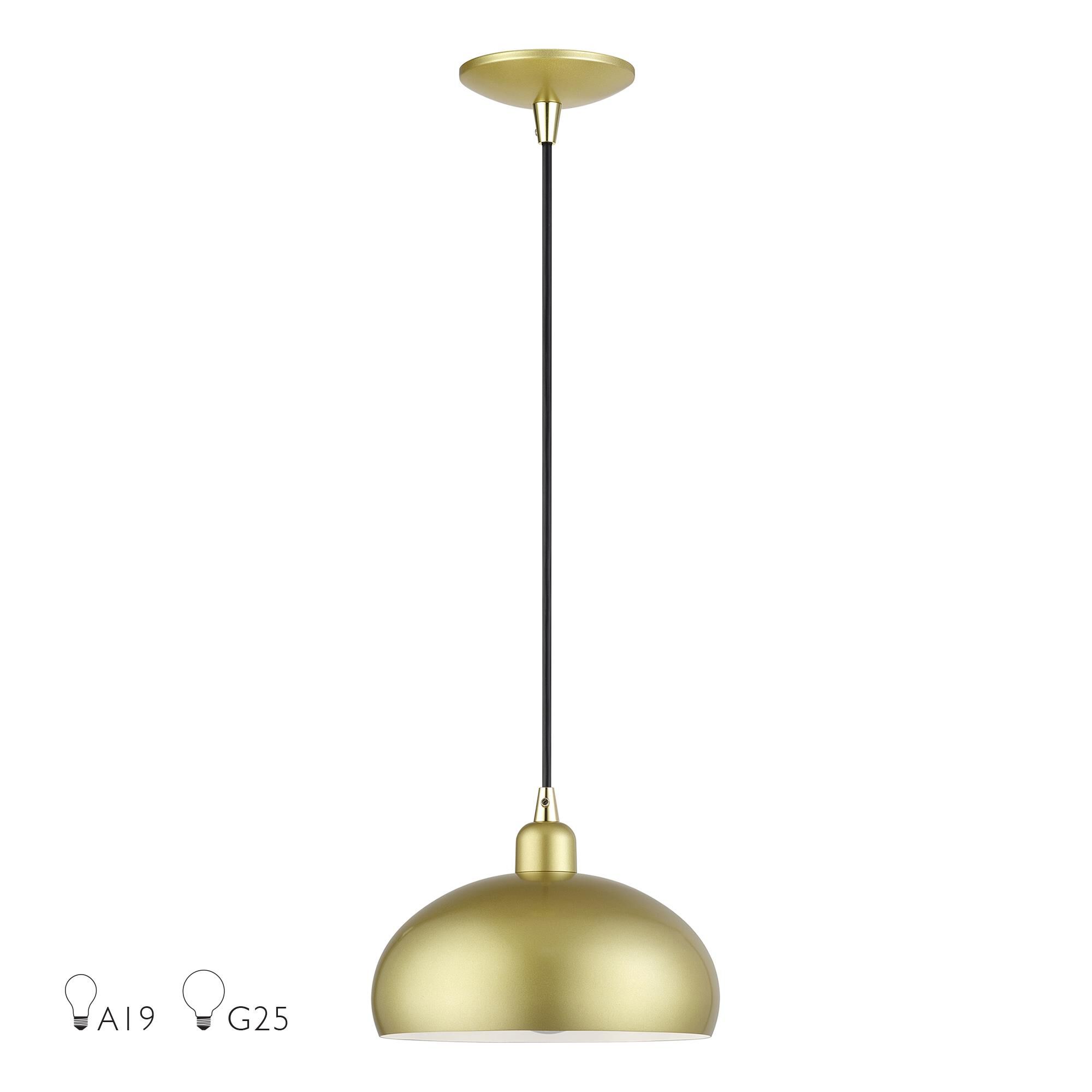 Domma 10 Inch Mini Pendant by Livex Lighting