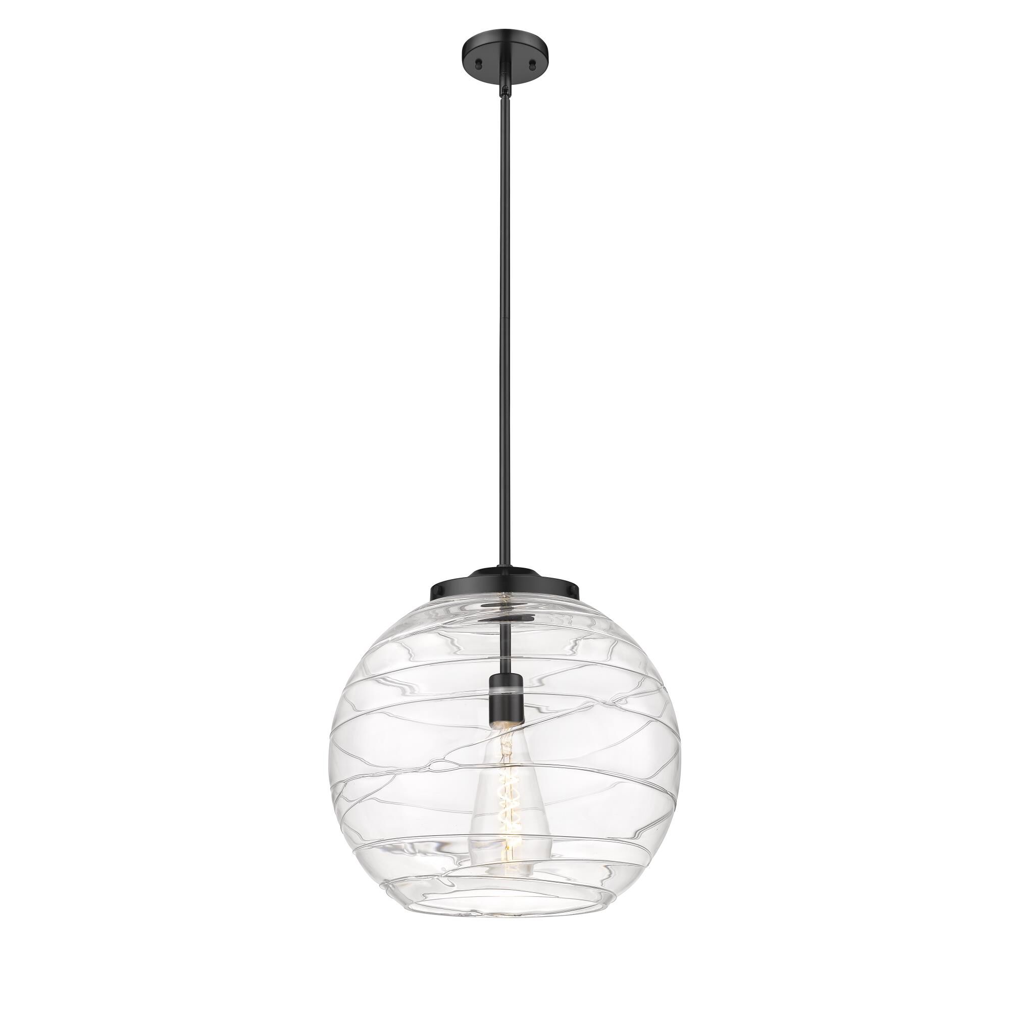 Bruno Marashlian Deco Swirl 16 Inch Large Pendant by Innovations Lighting