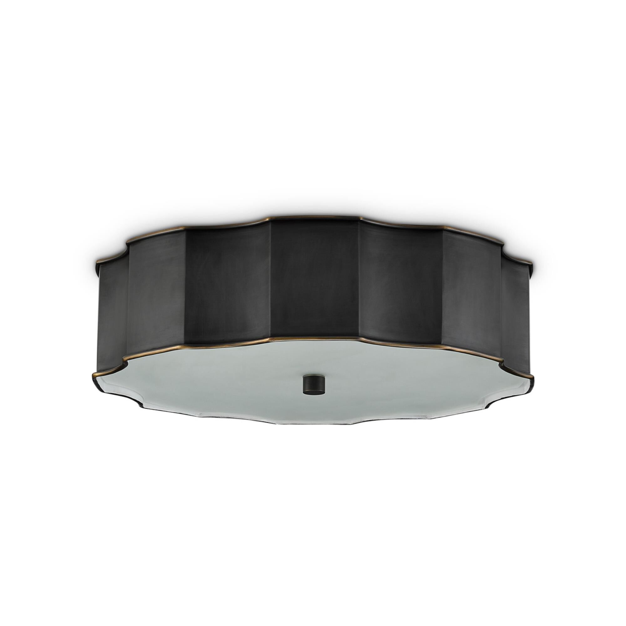 20 Inch 3 Light Flush Mount,