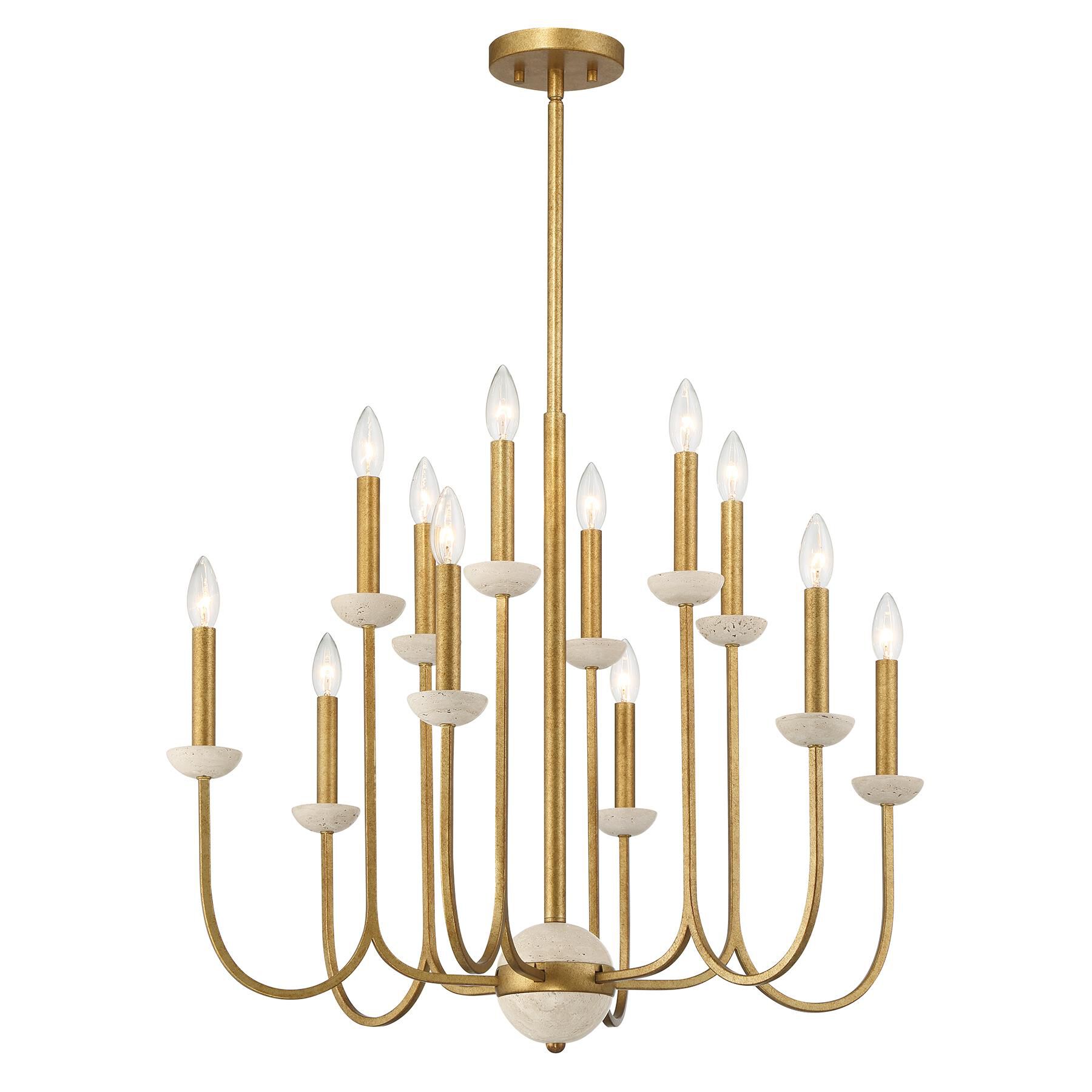 Oakhurst 30 Inch Chandelier by Savoy House