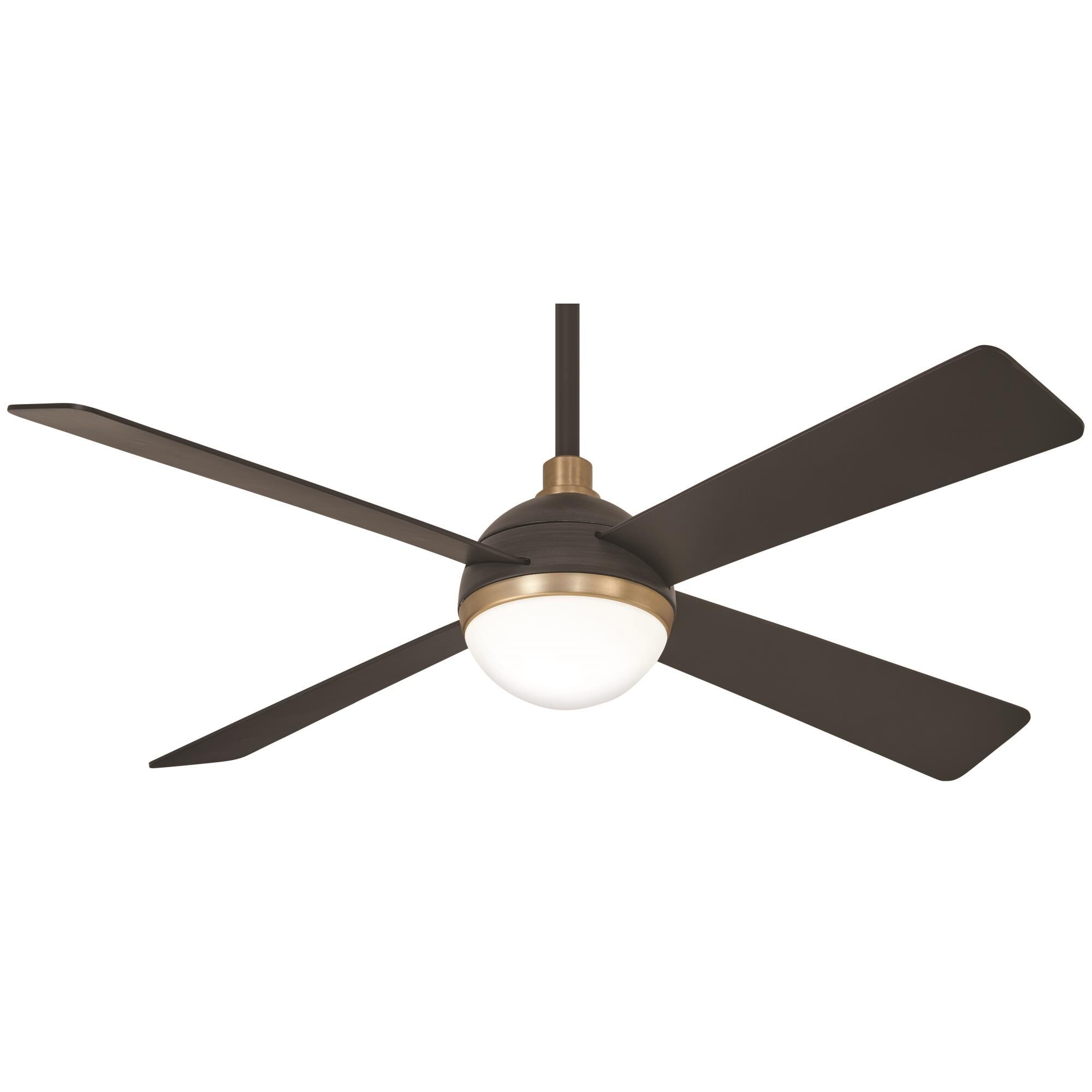 Orb 54 Inch Ceiling Fan with Light Kit by Minka Aire by Minka Aire