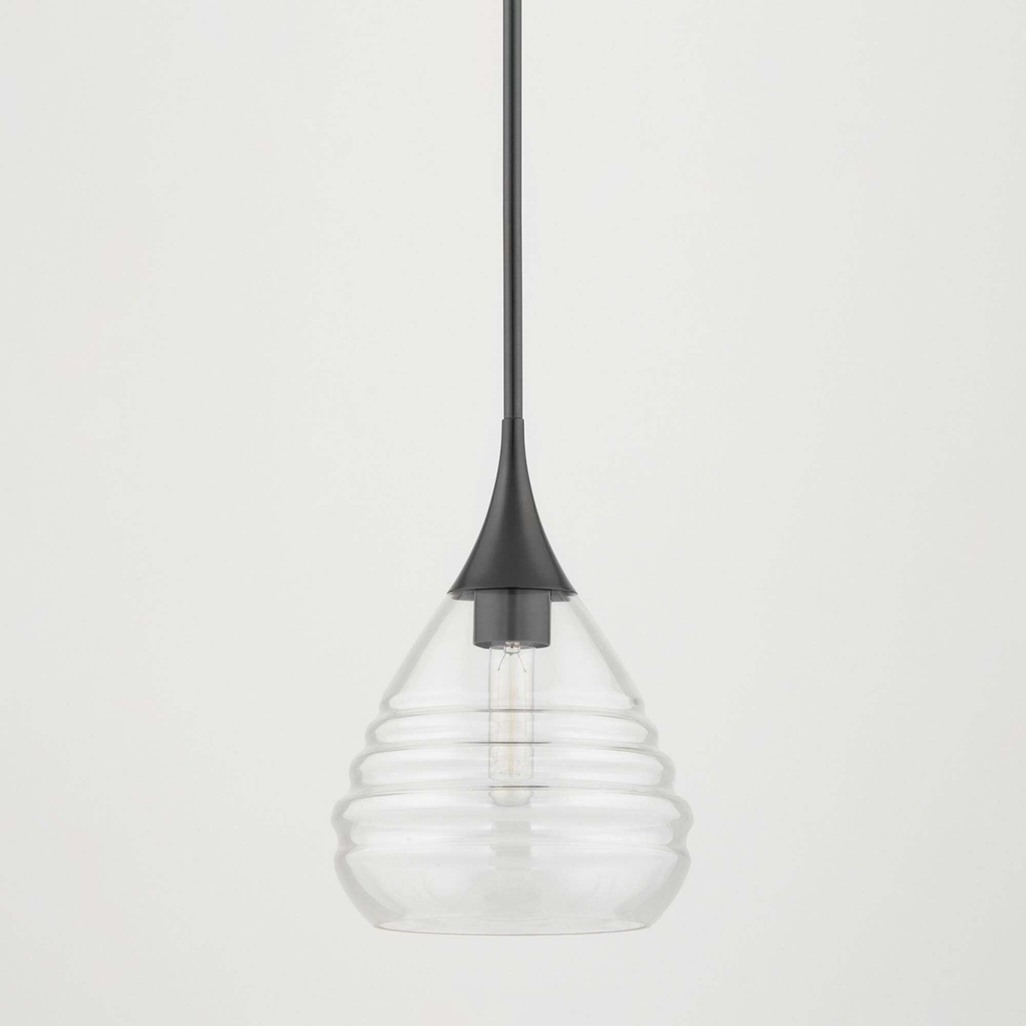 Shown in Old Bronze finish and Clear glass