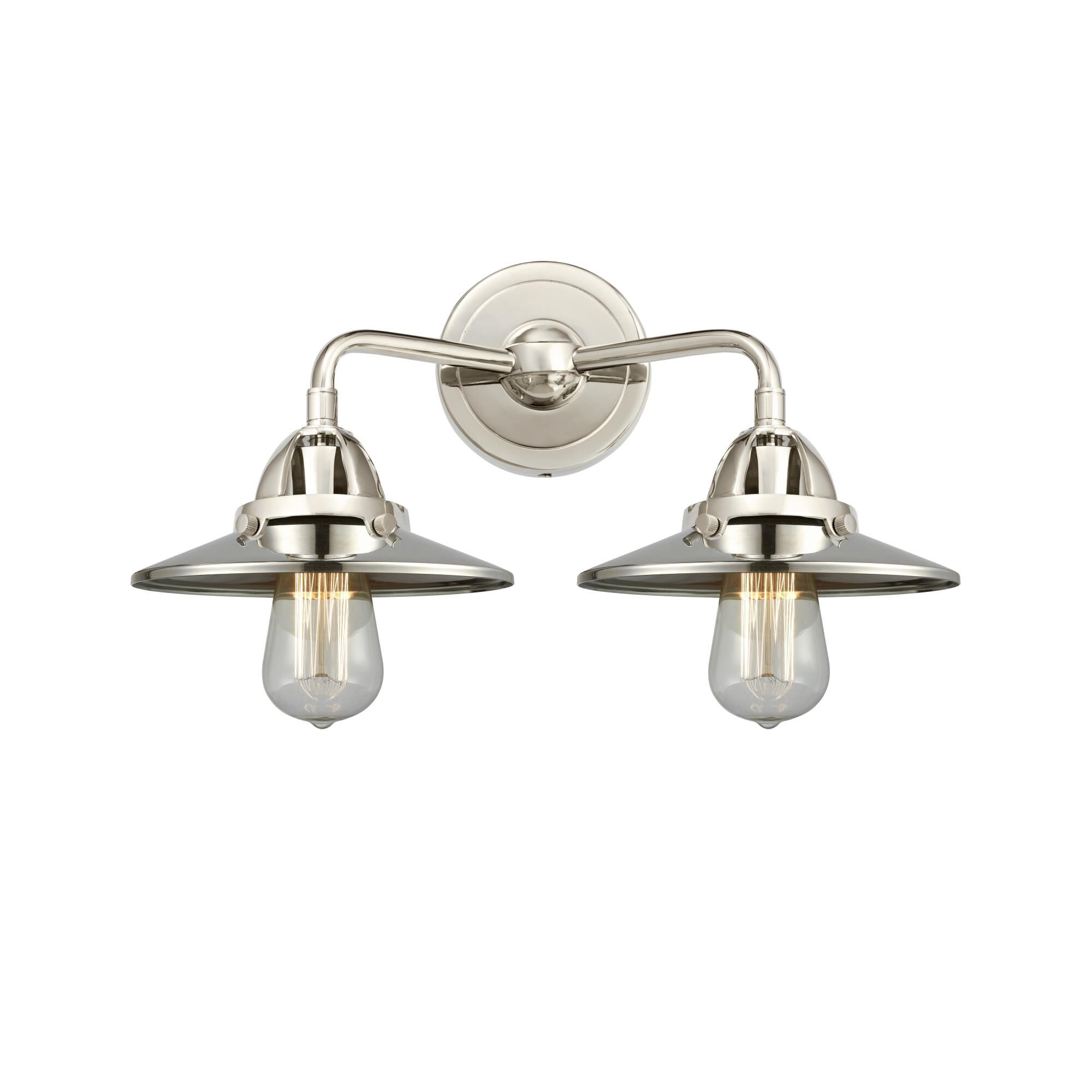 Bruno Marashlian Railroad 16 Inch 2 Light Bath Vanity Light by Innovations Lighting