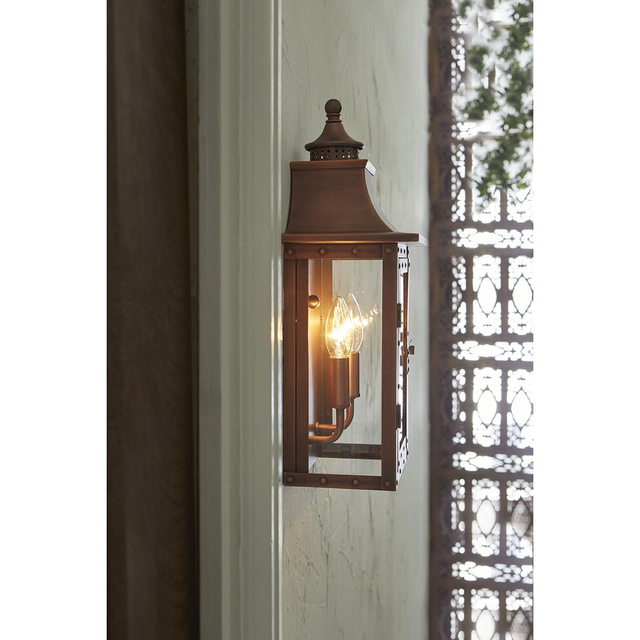 St. Charles 16 Inch Tall 2 Light Outdoor Wall Light by Acclaim Lighting