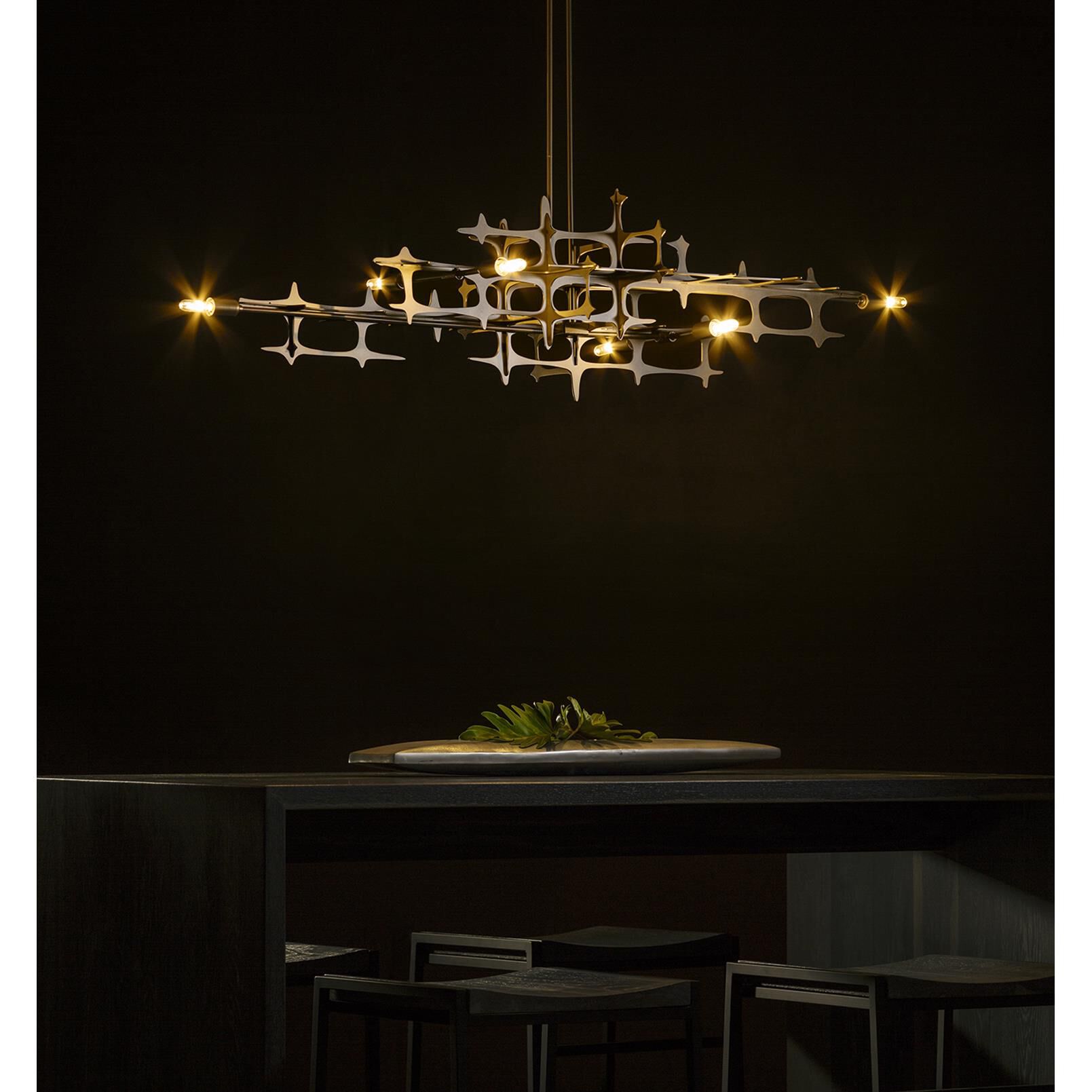 Grid 54 Inch Linear Suspension Light by Hubbardton Forge