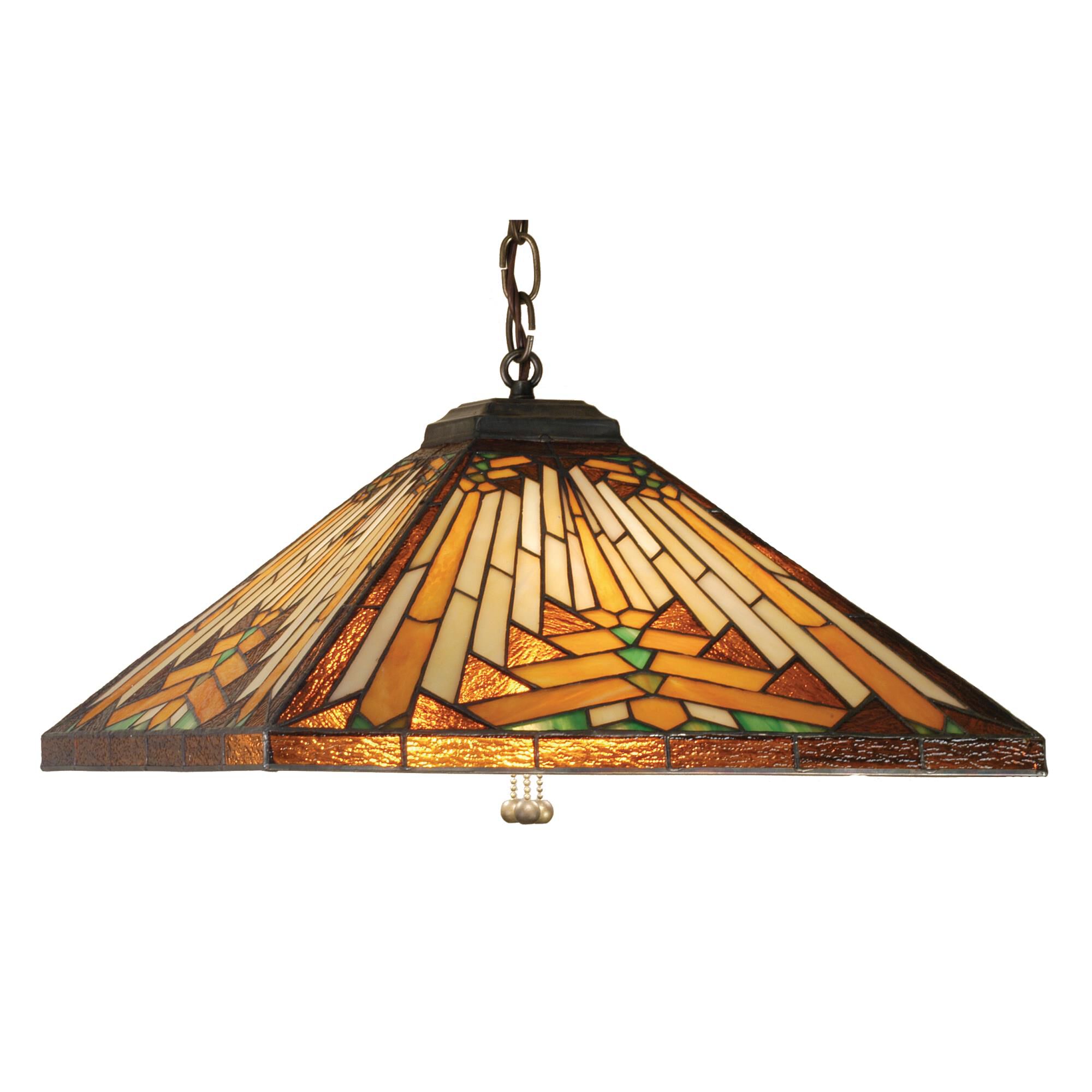 Shown in Mahogany Bronze finish and Bone Beige-Moccasin Tan-Root Brown-Sage Green glass