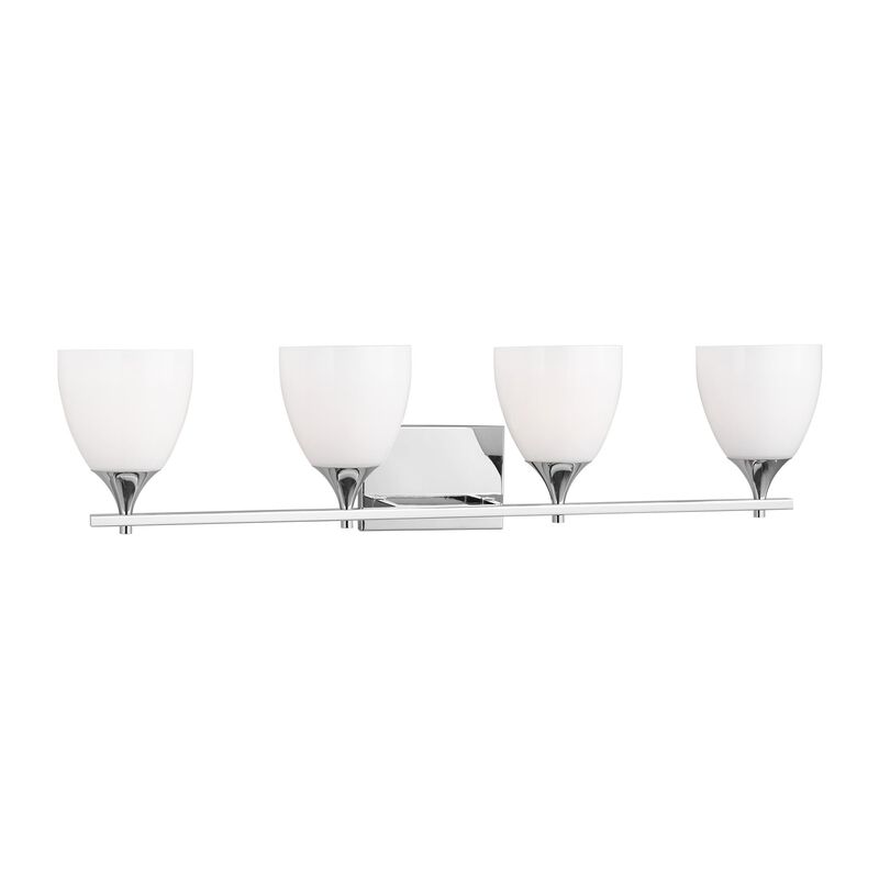 Drew & Jonathan Toffino 36 Inch 4 Light Bath Vanity Light by Visual Comfort Studio