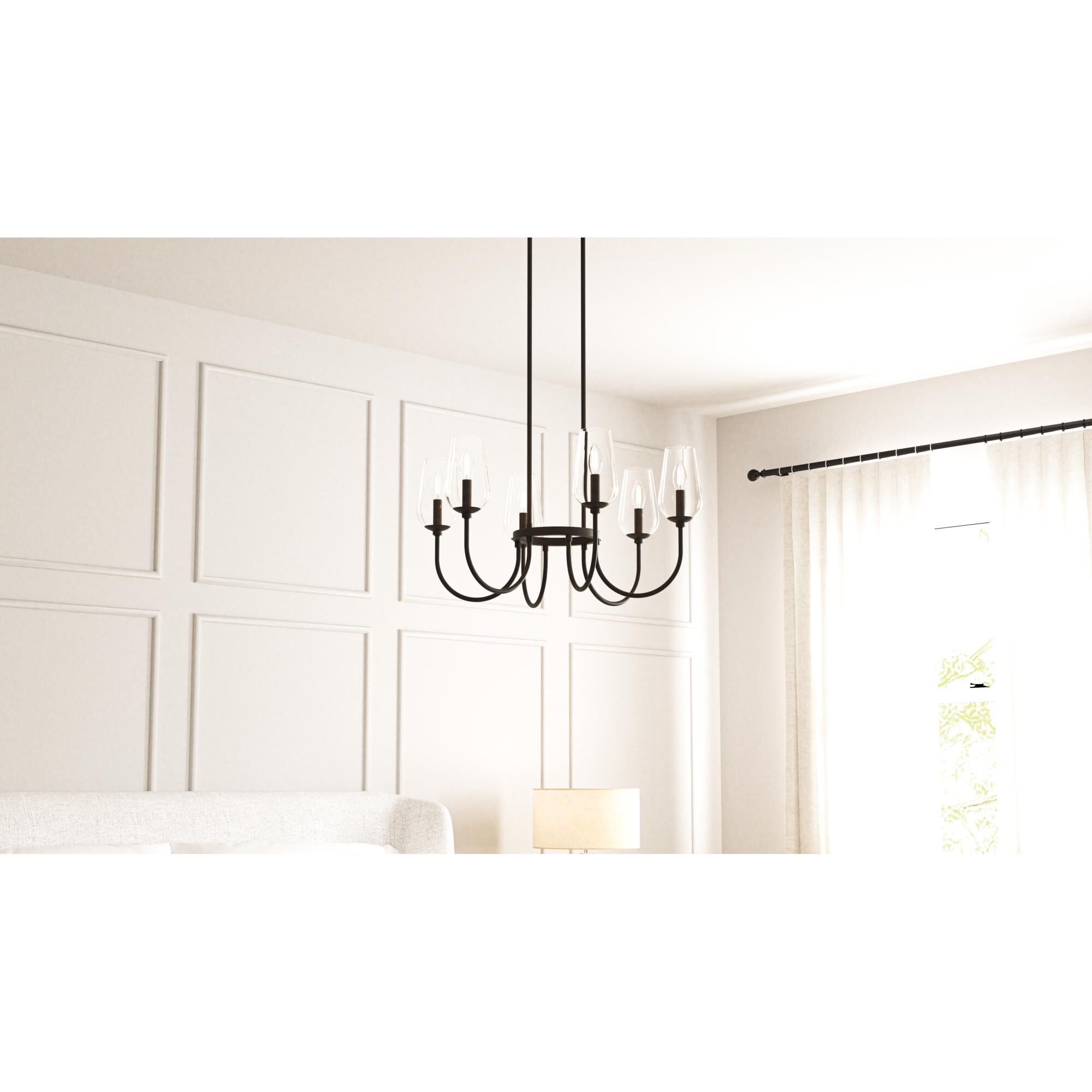 Viscount 28 Inch Chandelier by Quoizel
