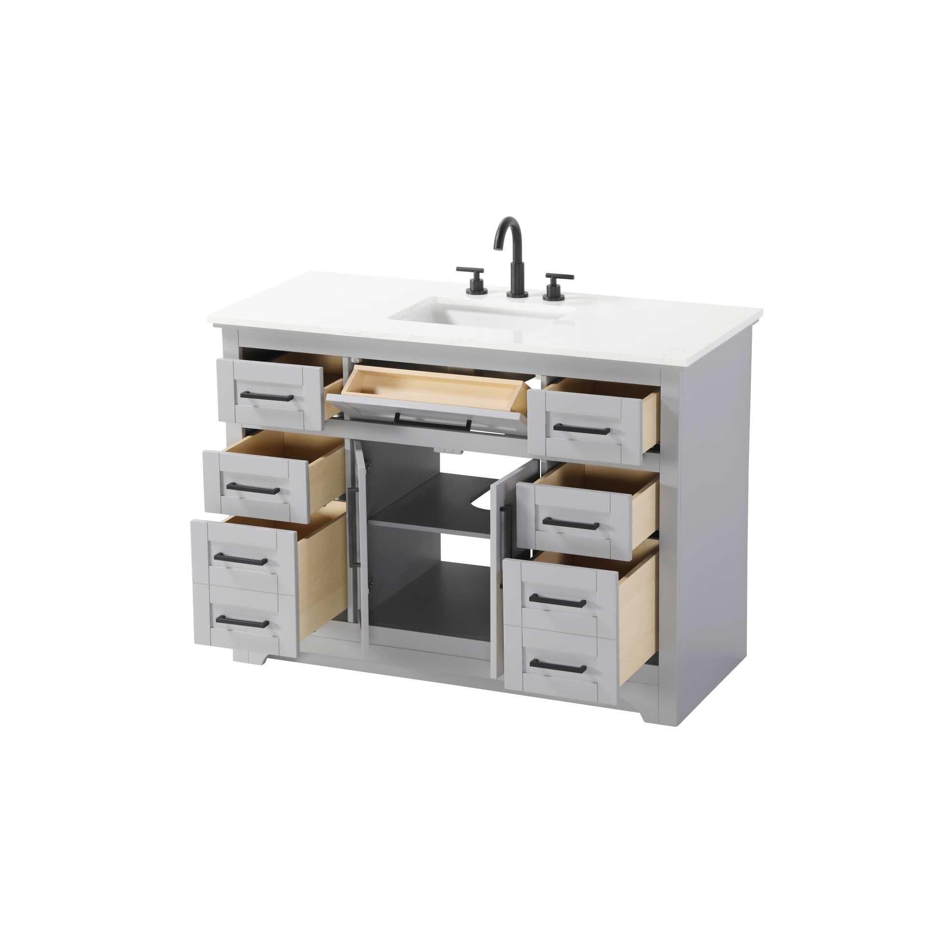 Shown in Grey finish