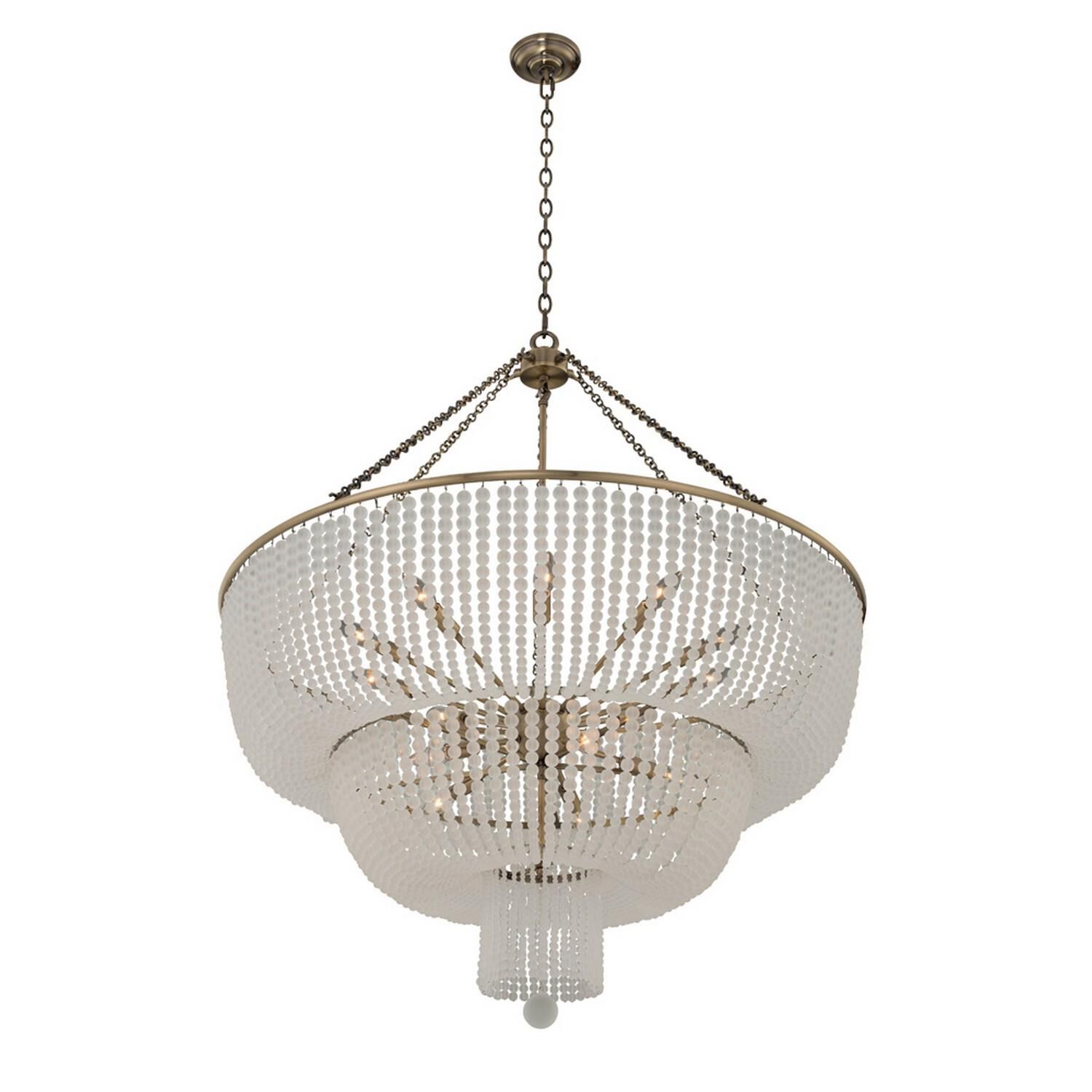 Esperanza 39 Inch 15 Light Chandelier by Kalco Lighting