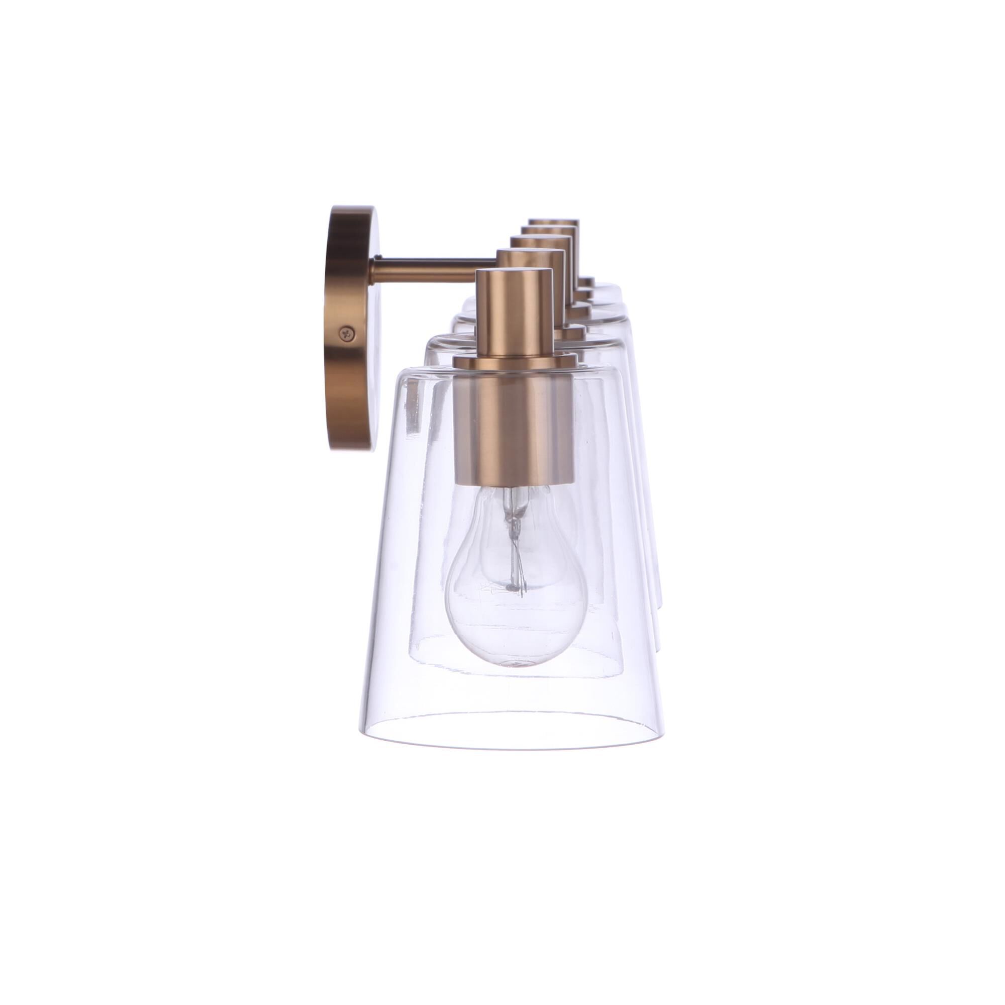 Shown in Satin Brass finish