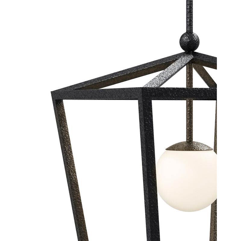 Denison 18 Inch Outdoor Hanging Lantern by Currey and Company