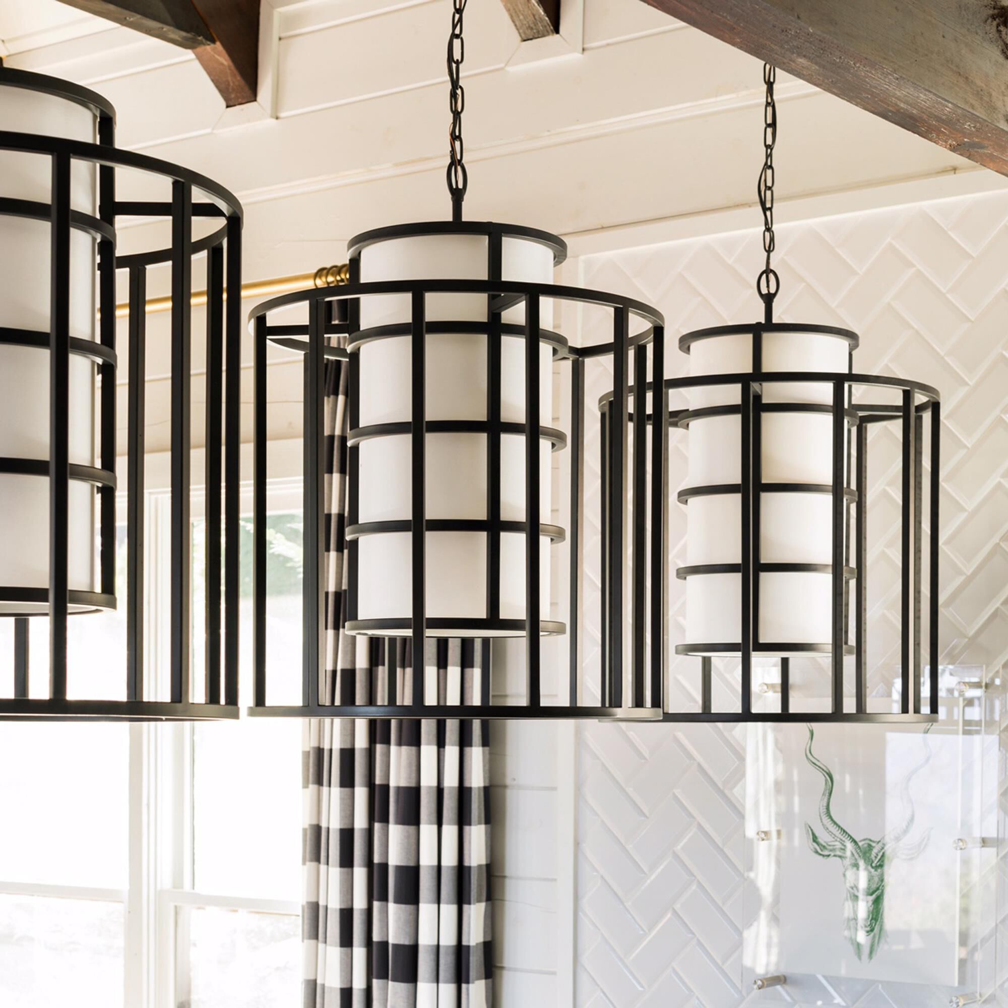 Brian Patrick Flynn Holton 21 Inch Large Pendant by Crystorama