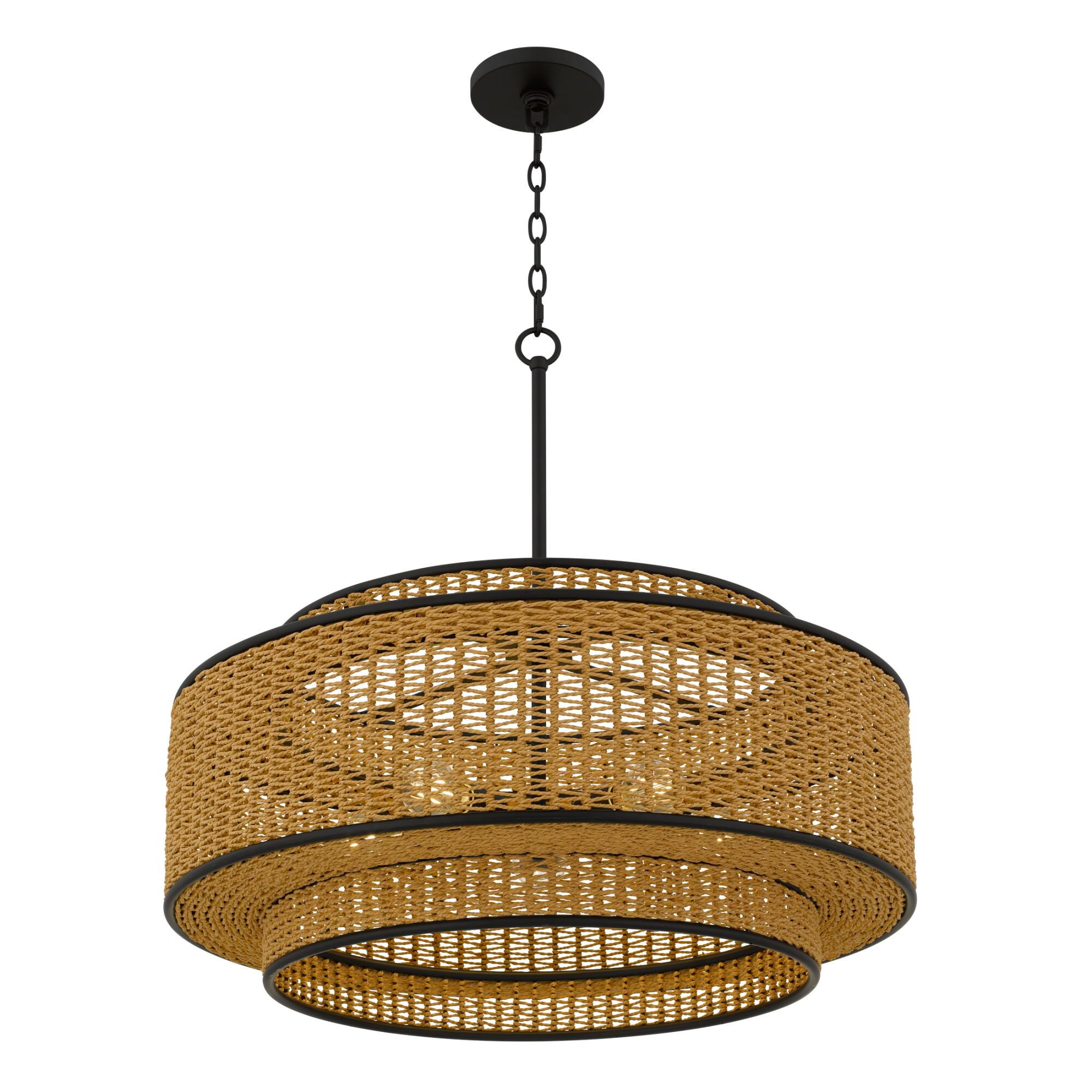 Teton 30 Inch Large Pendant by Quoizel