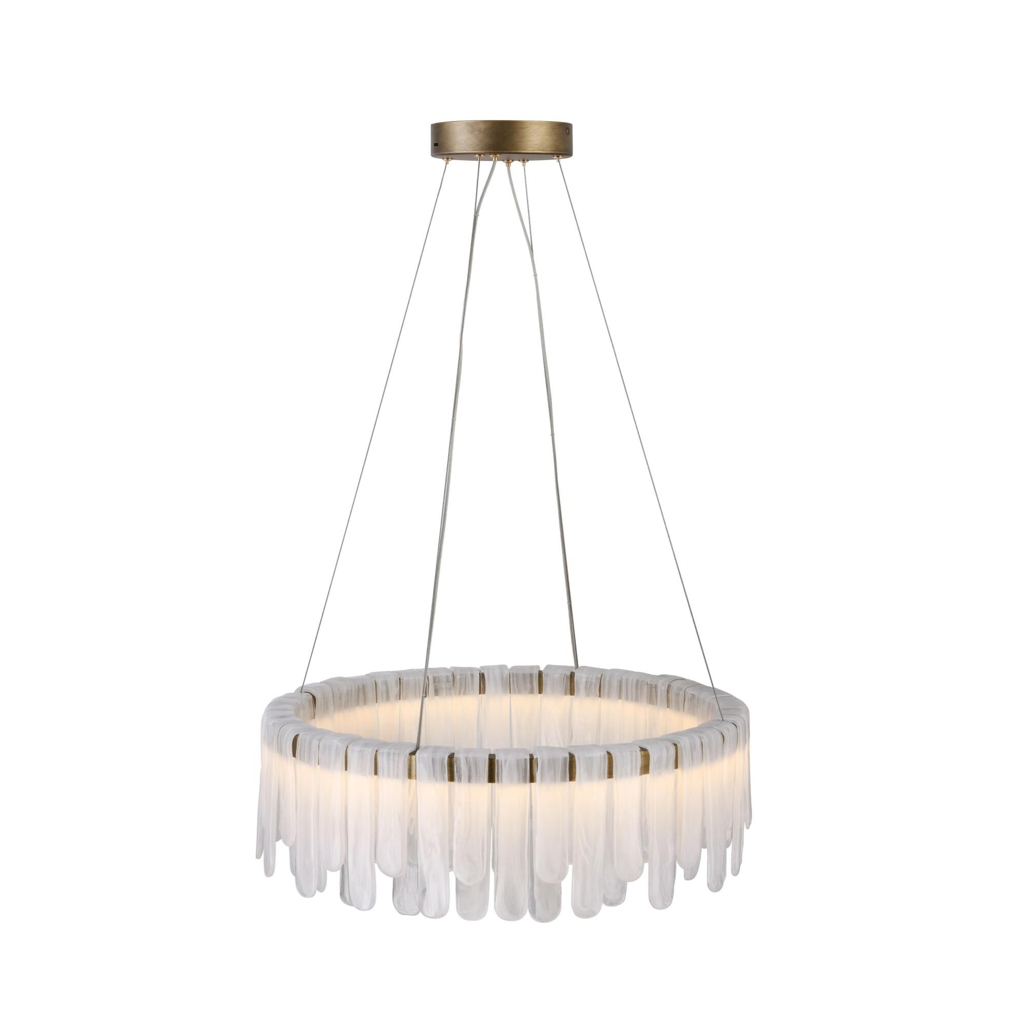 Roselle 25 Inch Chandelier by Artcraft