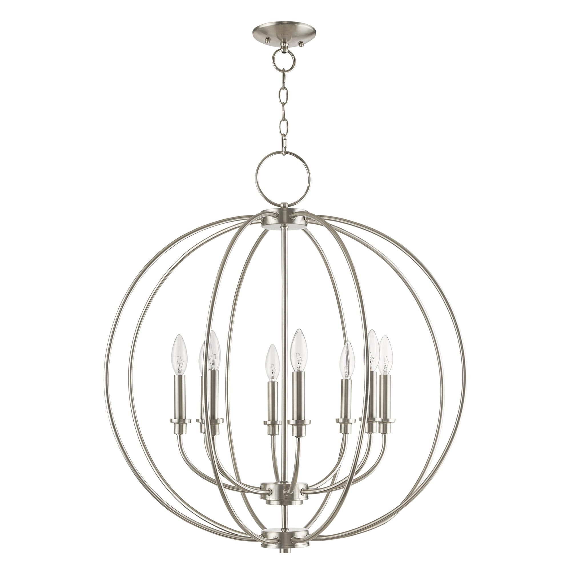 Shown in Brushed Nickel finish