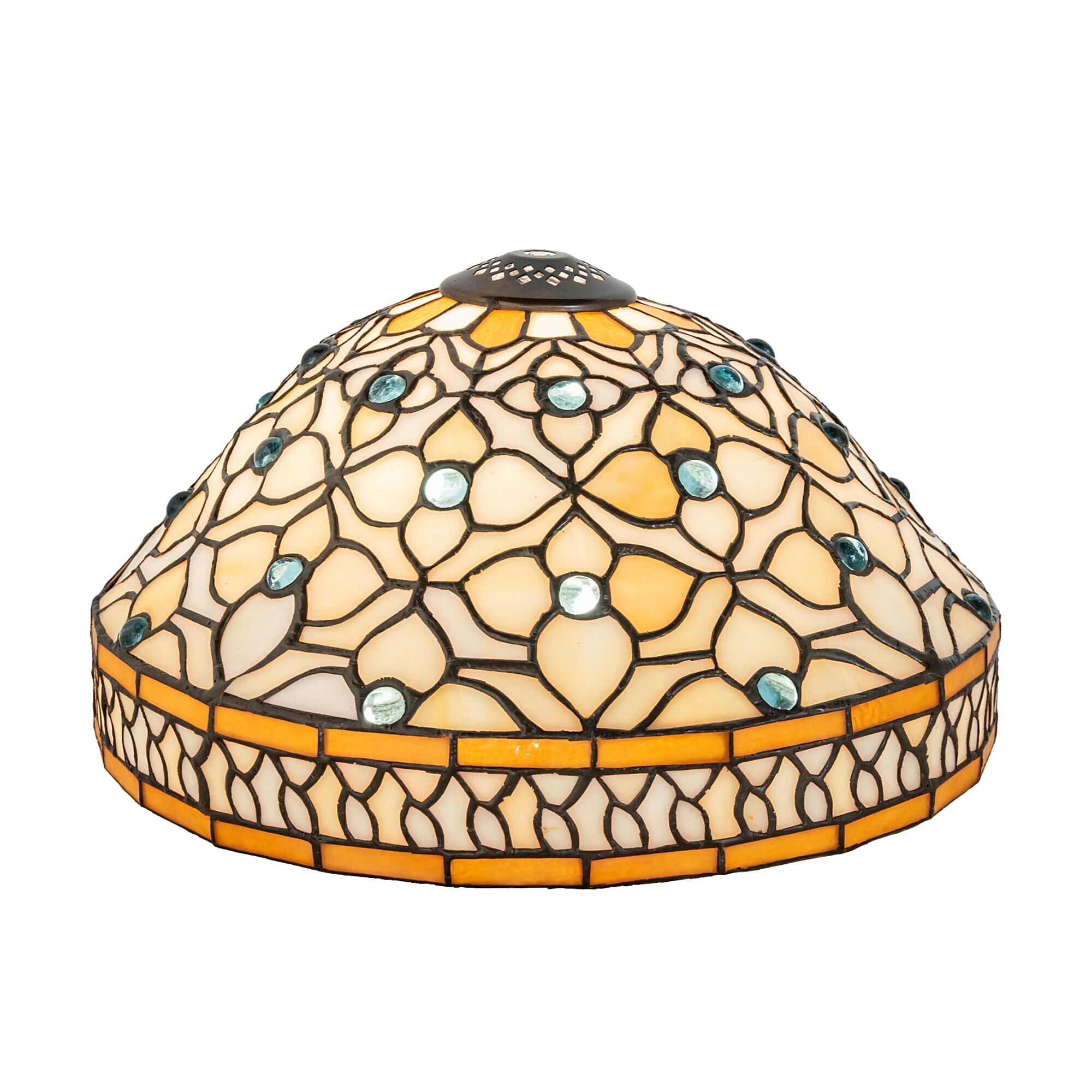 Shown with Blue;Beige;Iridescent glass