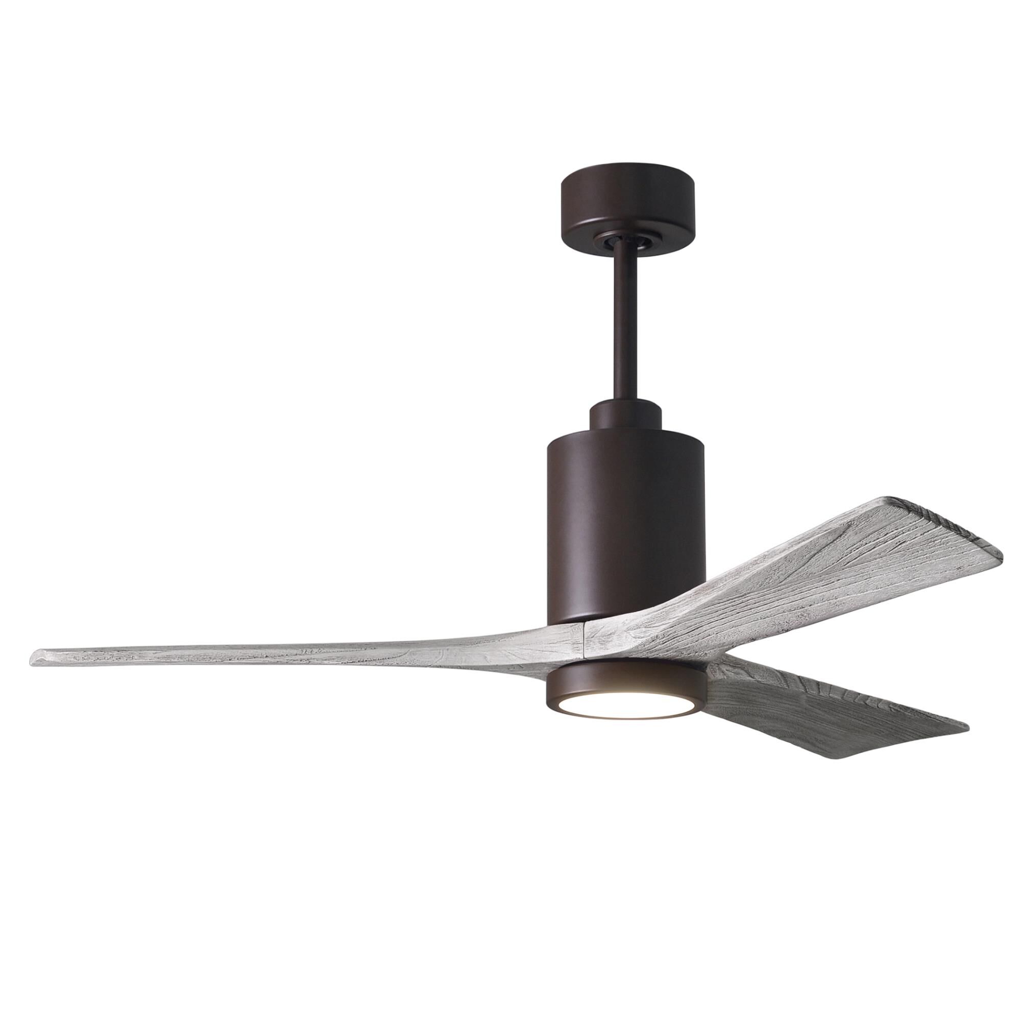Patricia 52 Inch Ceiling Fan with Light Kit by Matthews Fan Company