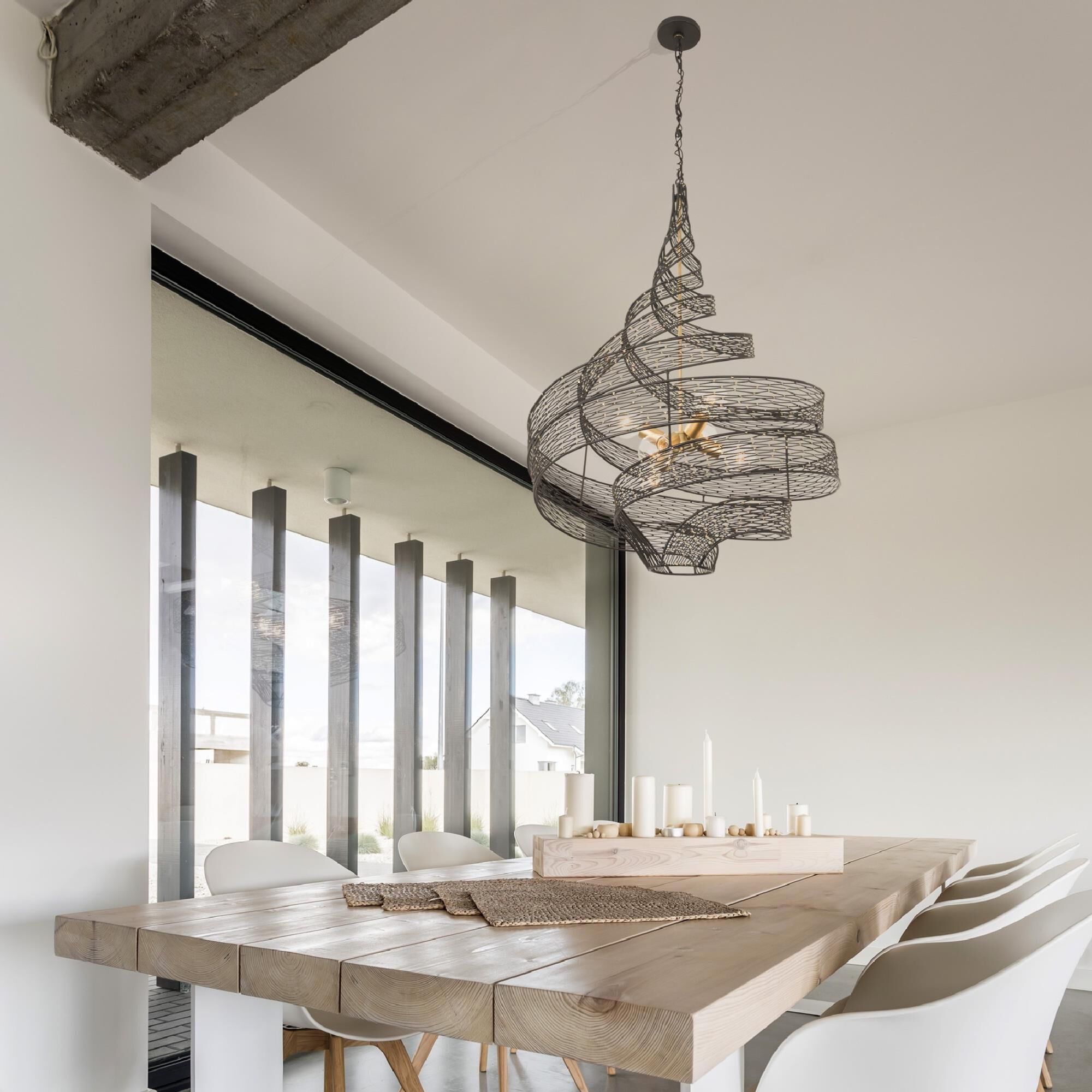 Flow 30 Inch Large Pendant by Varaluz