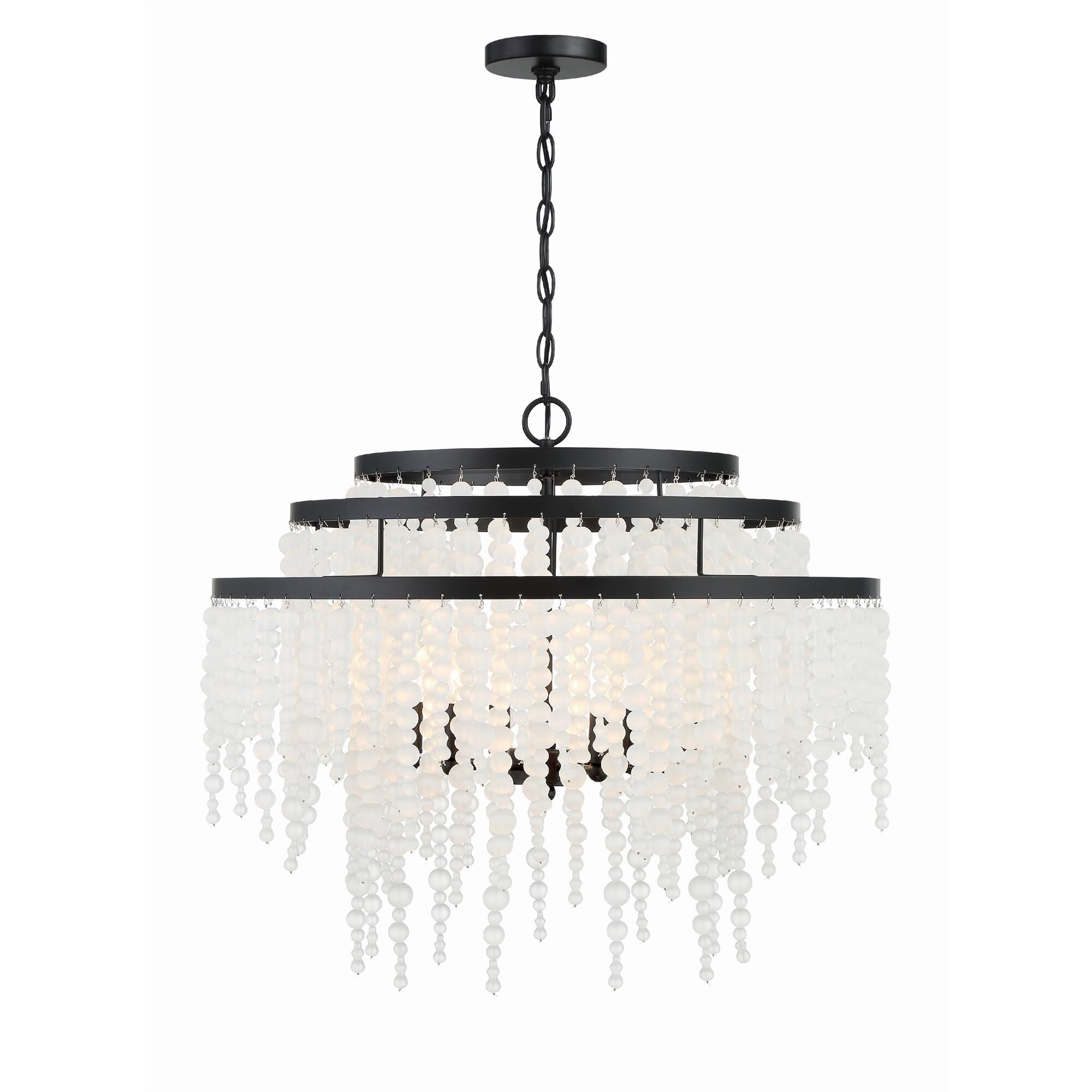 Poppy 26 Inch Chandelier,