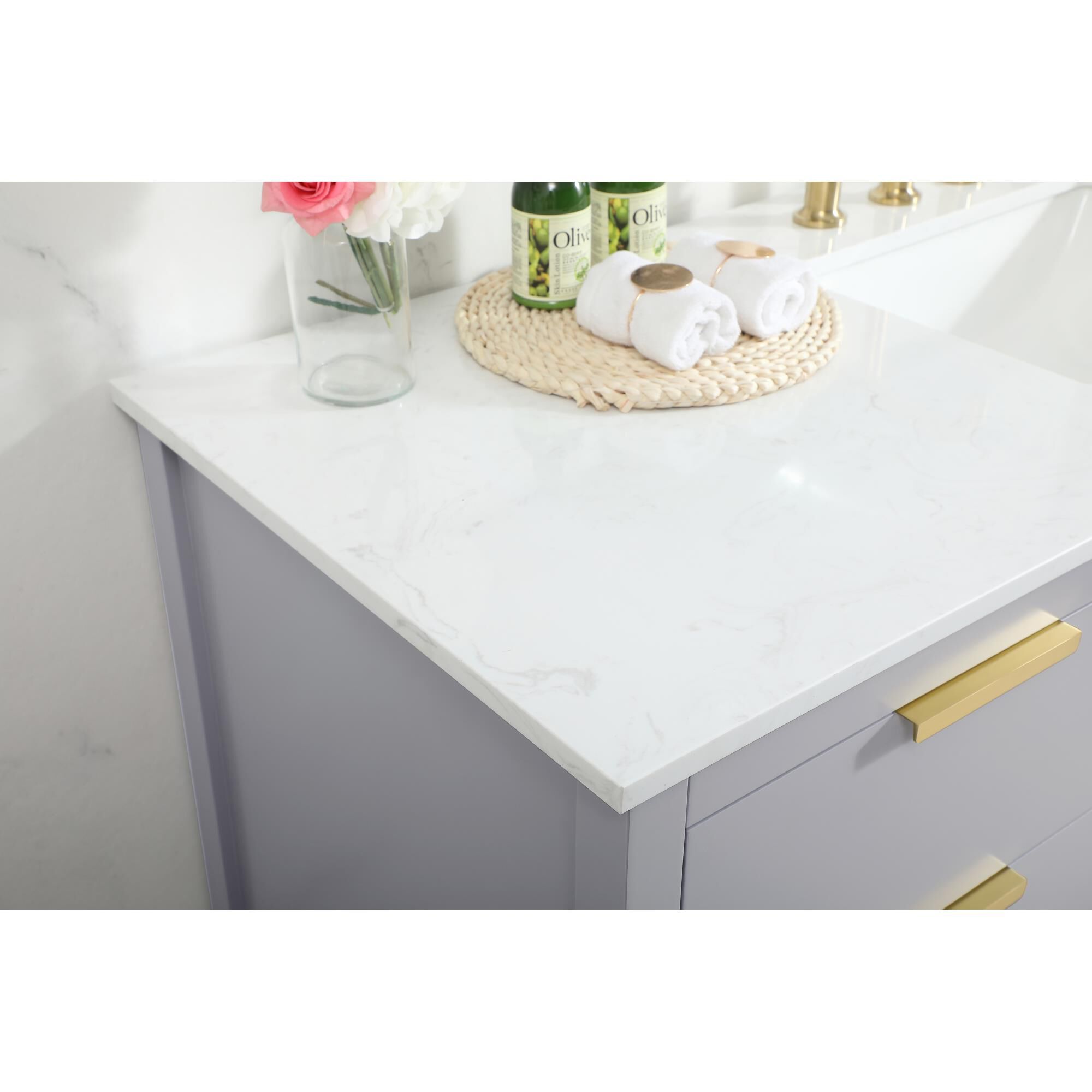 Larkin 60 Inch Bath Vanity by Elegant Decor