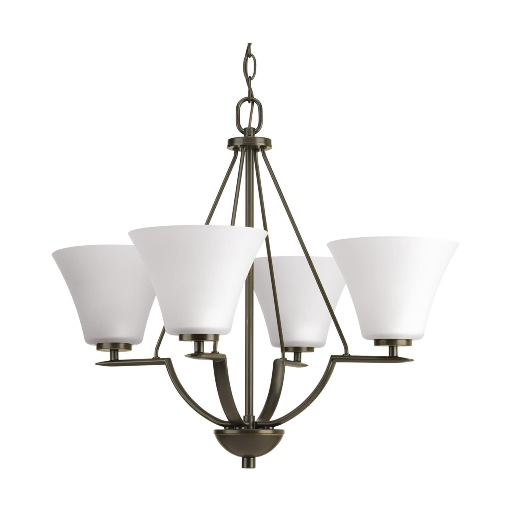 Shown in Antique Bronze finish and Etched glass