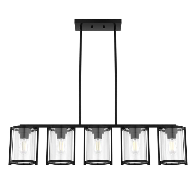 Astwood 39 Inch 5 Light Linear Suspension Light by Hunter Fan